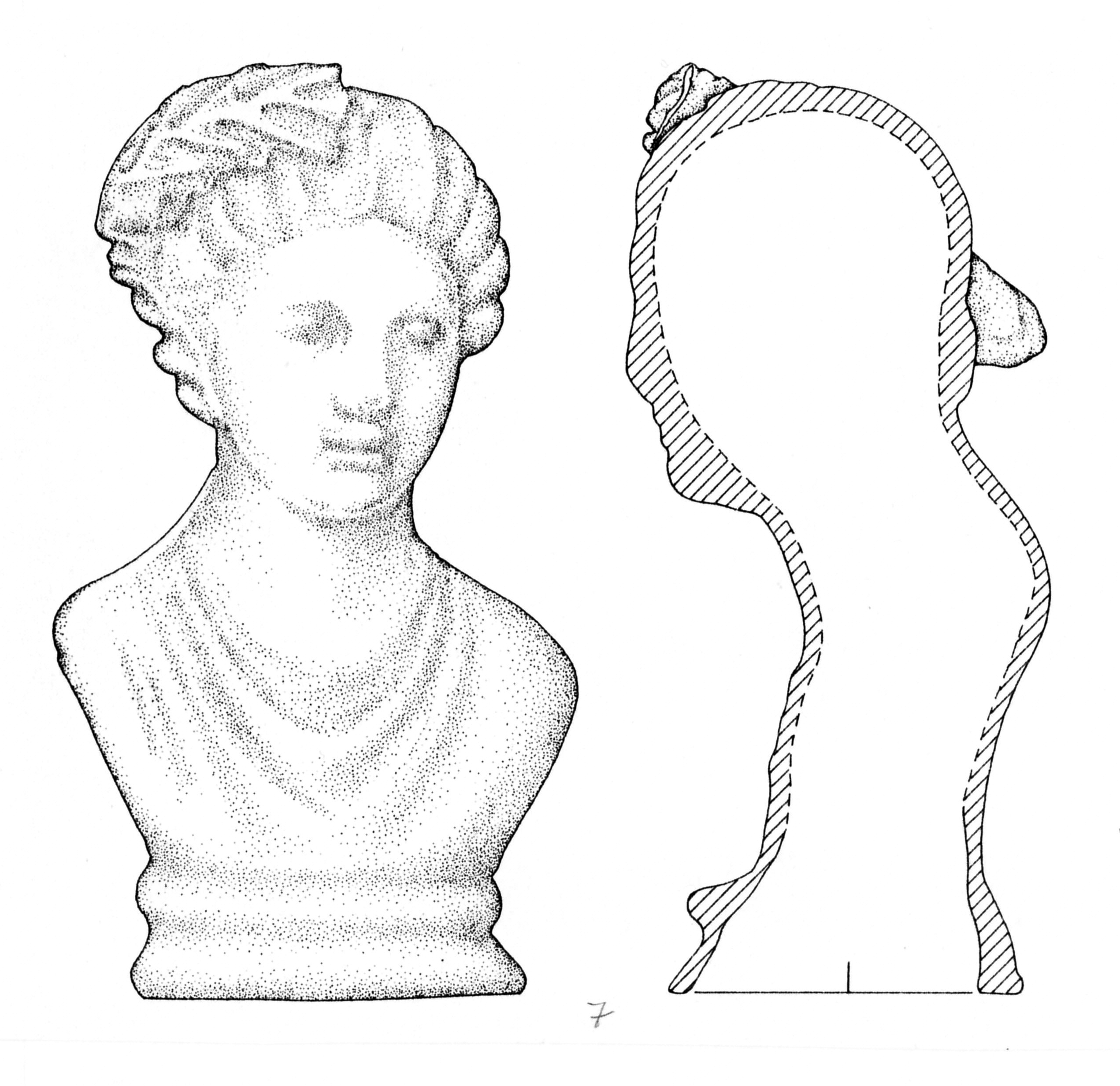 busto (fine/ metà SECOLI/ I-II)