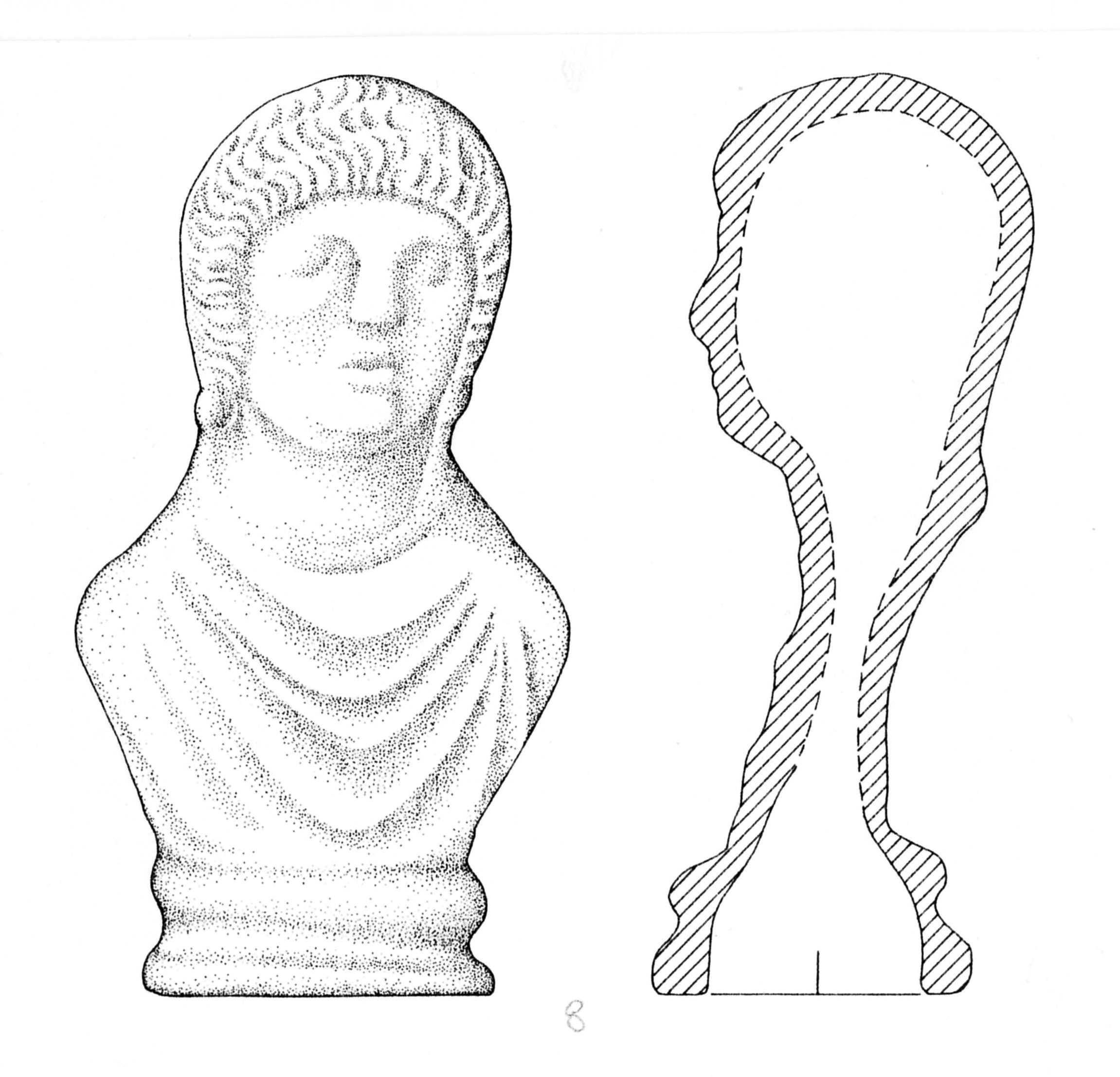 busto (fine/ metà SECOLI/ I-II)