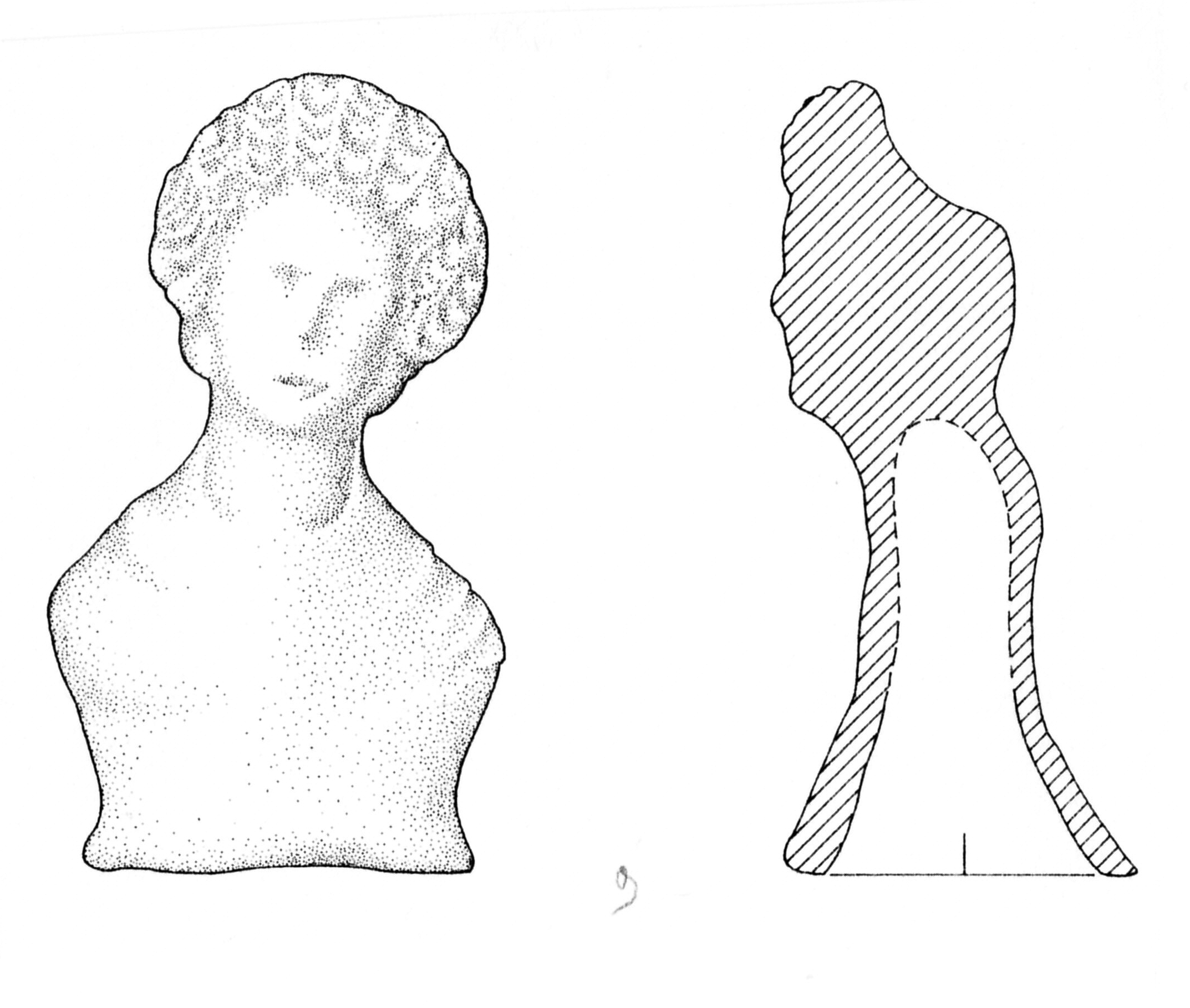 busto (fine/ metà SECOLI/ I-II)