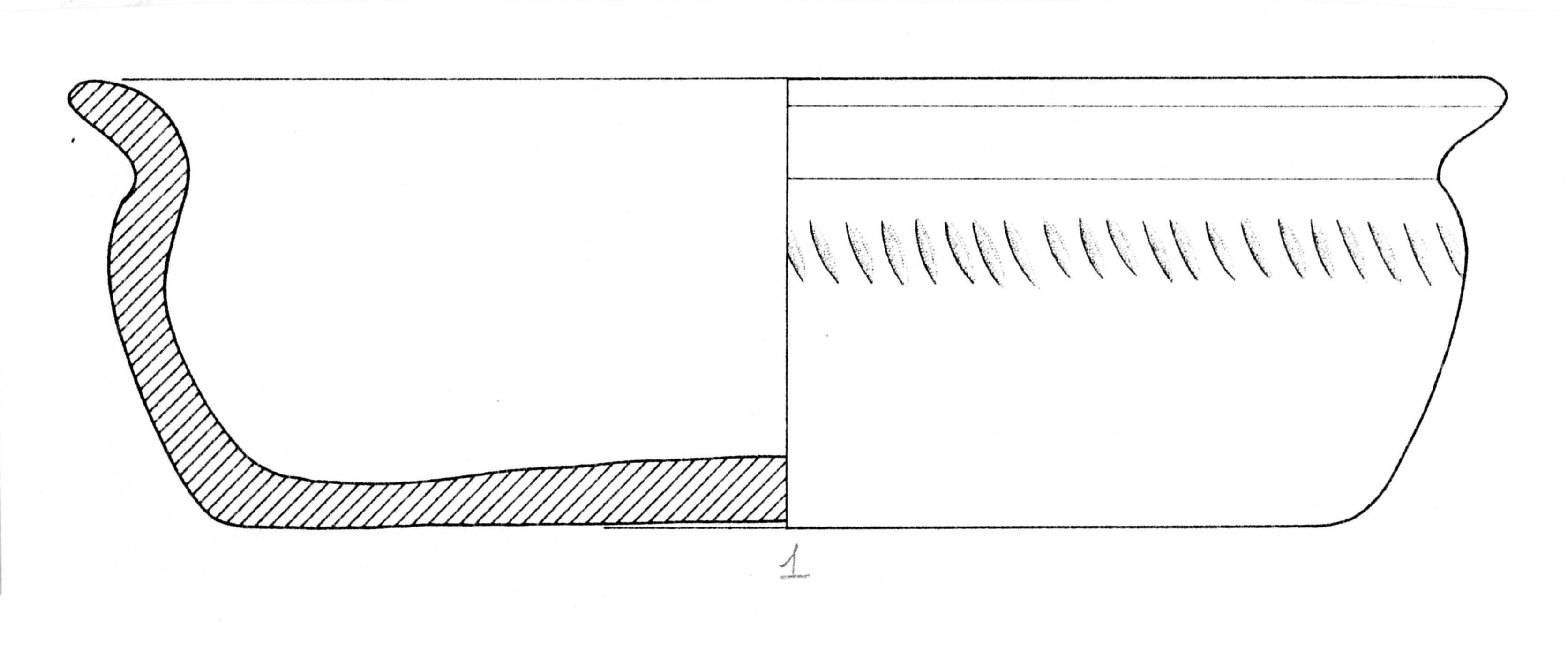 tegame, Biella B Ia (inizio/ metà SECOLI/ I/II)