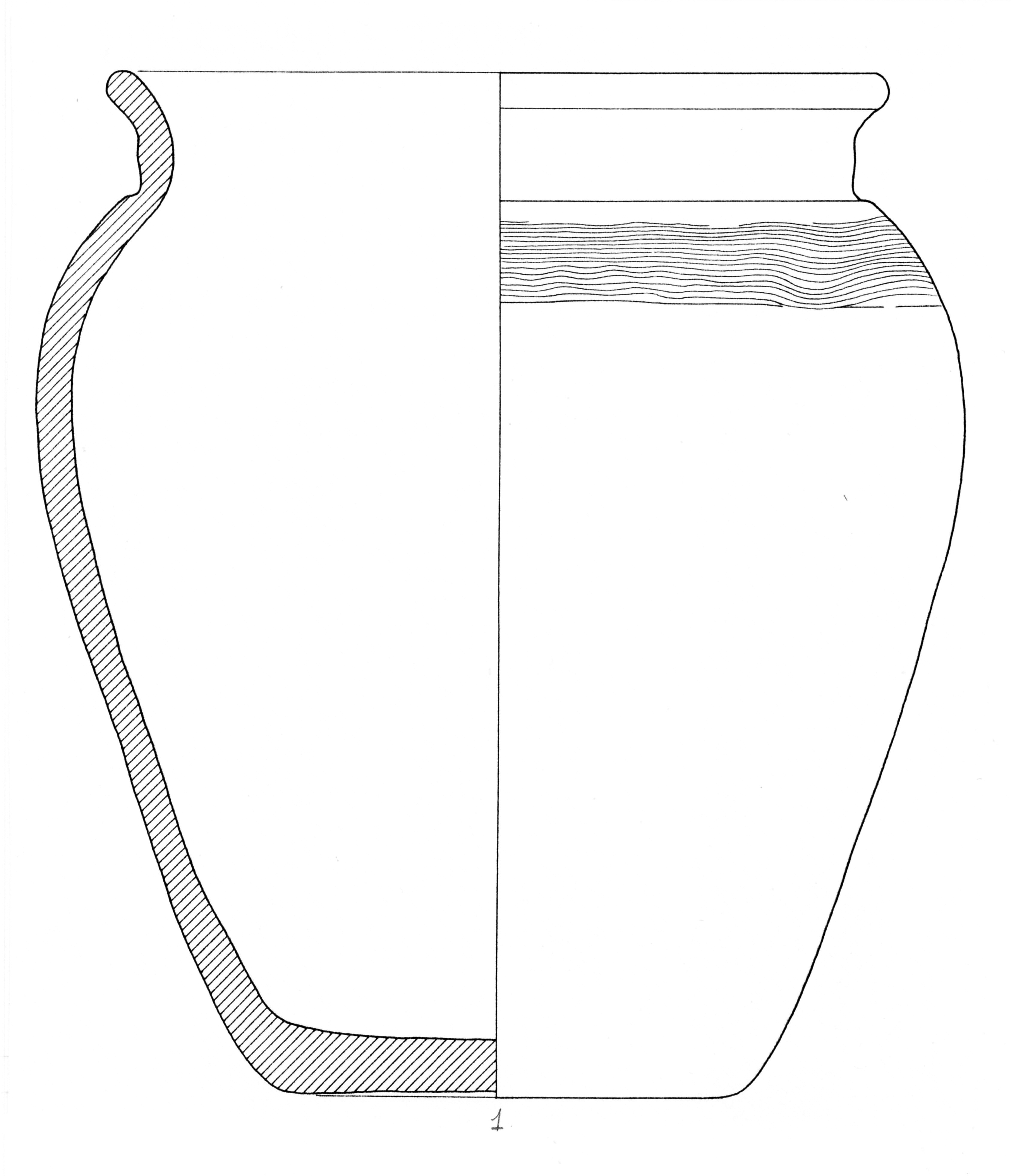 olla, Biella A1e (metà/ fine SECOLI/ I-II)