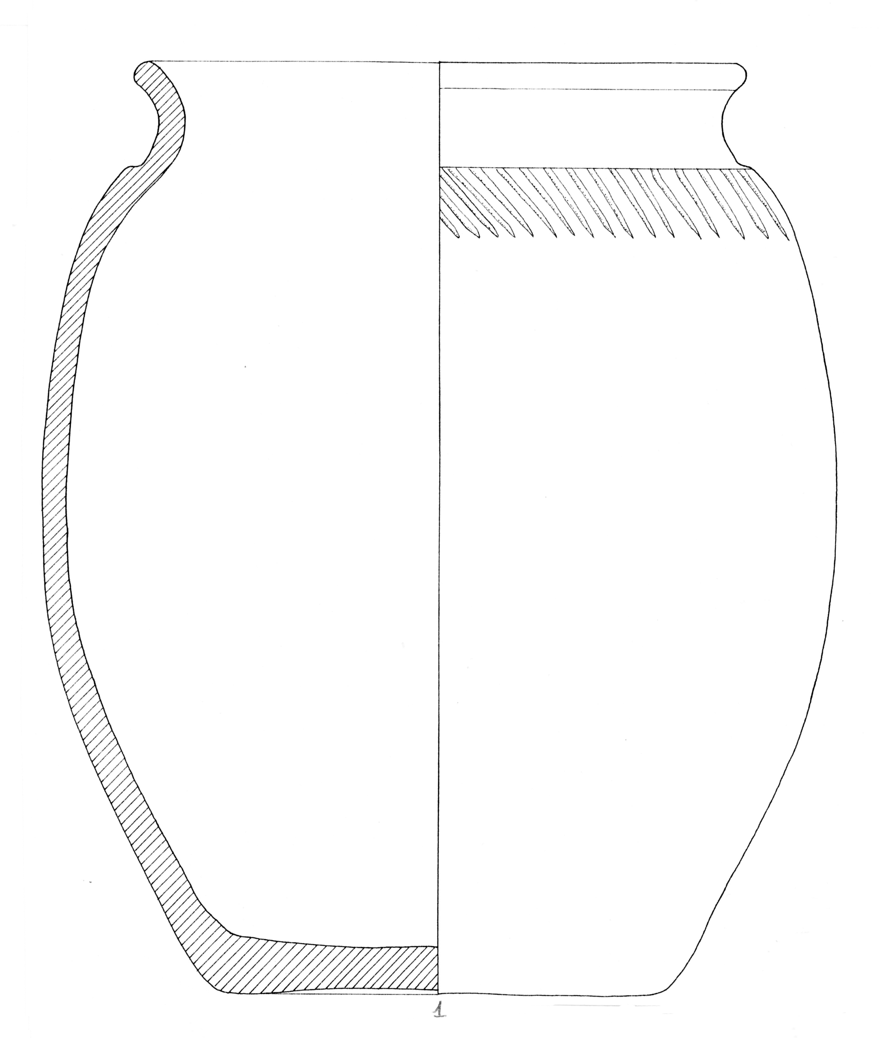 olla, Biella A1b (metà/ fine SECOLI/ I-II)