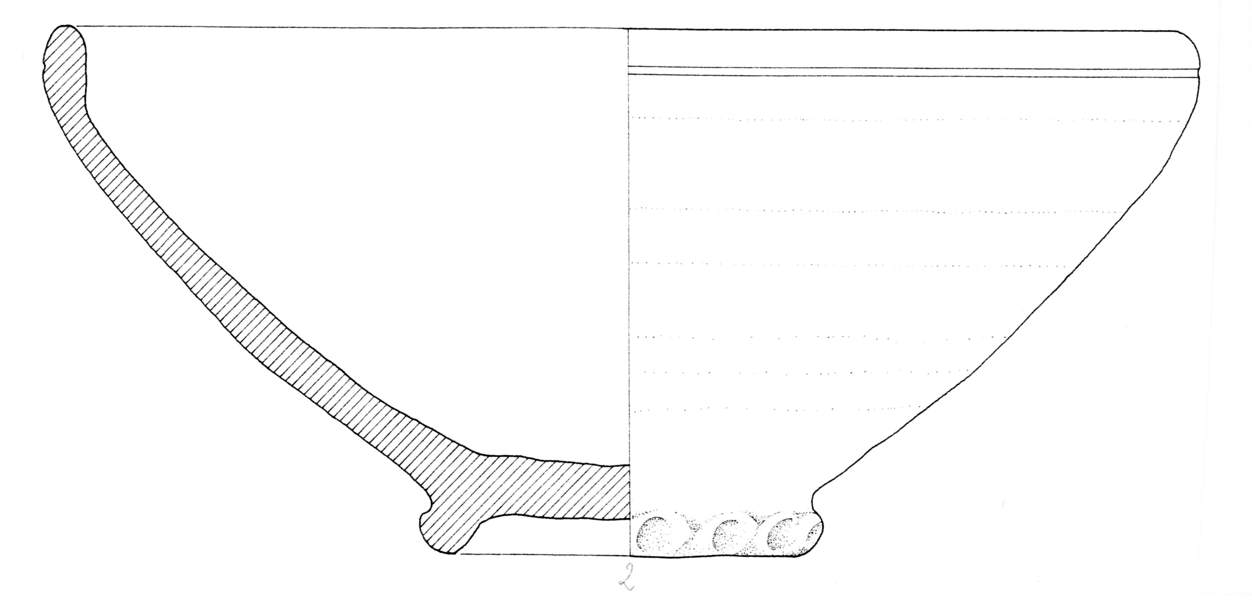 ciotola, Biella D1a (metà/ inizio SECOLI/ I-II)