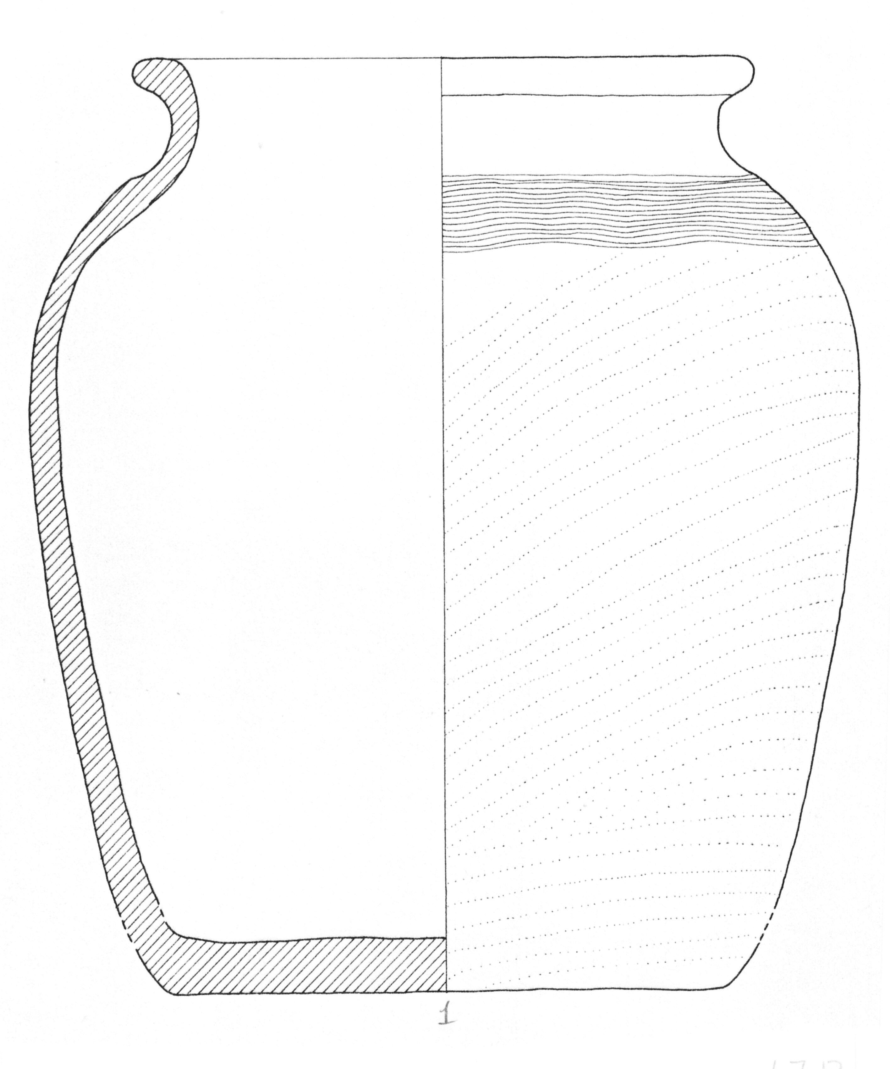 olla, Biella A1g (metà/ fine SECOLI/ I-II)