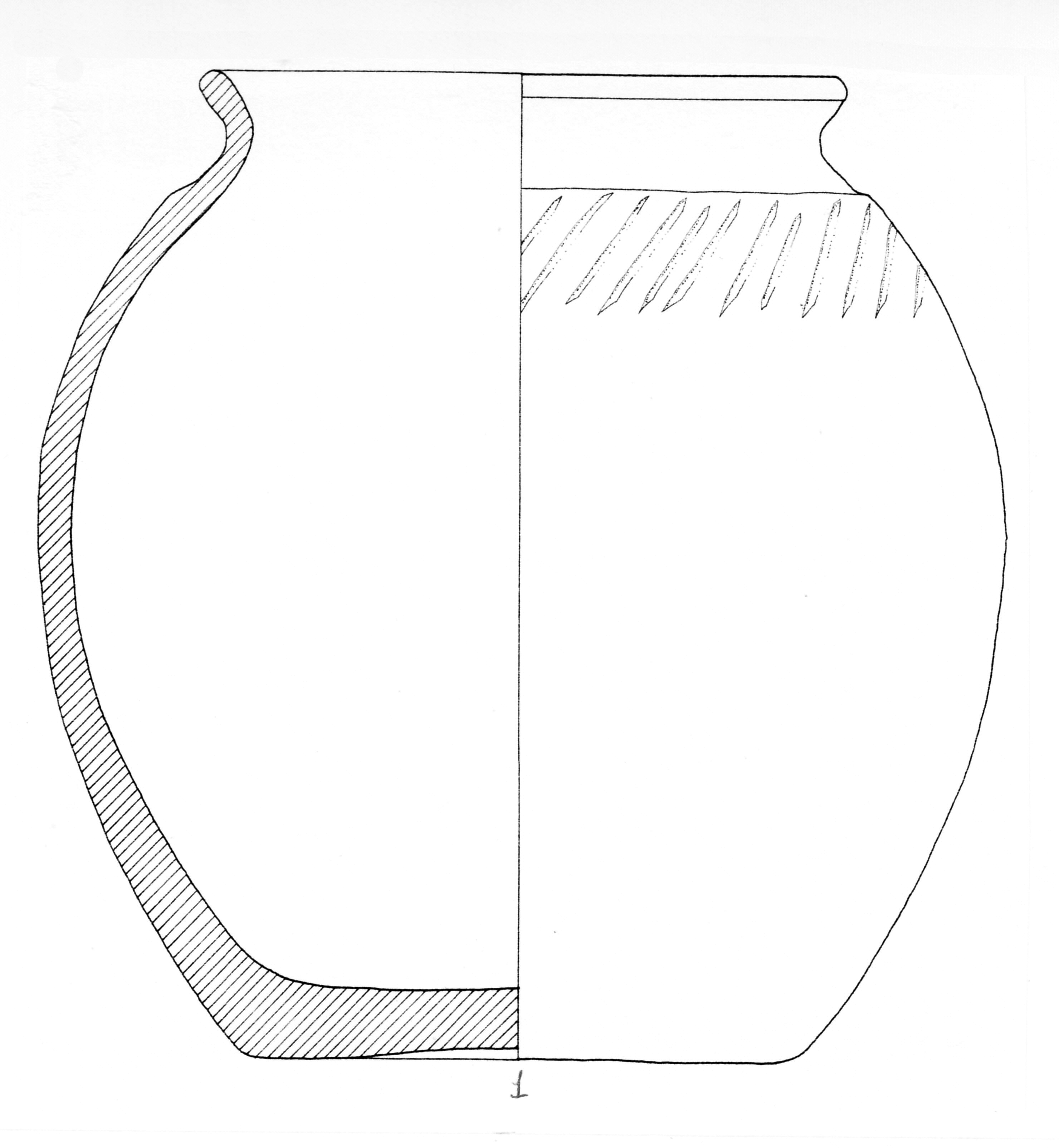 olla, Biella A1c (metà/ fine SECOLI/ I-II)
