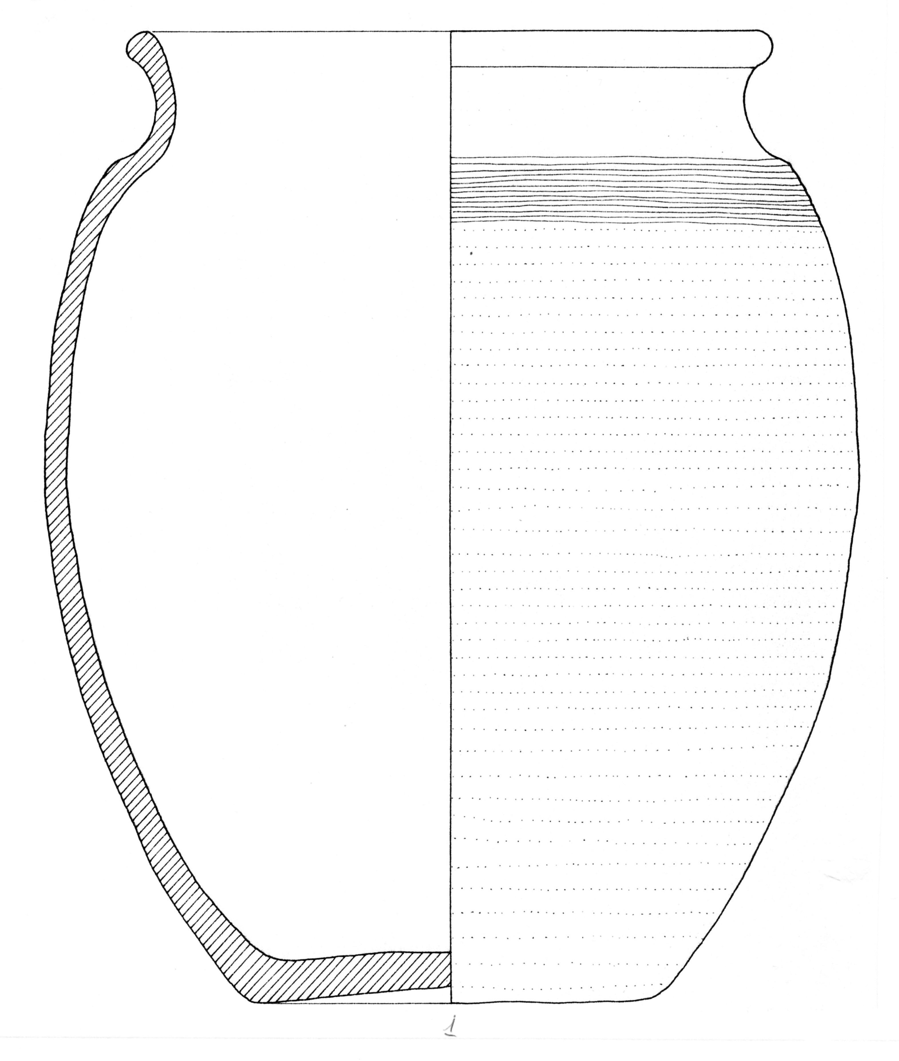 olla, Biella A1b (metà/ fine SECOLI/ I-II)