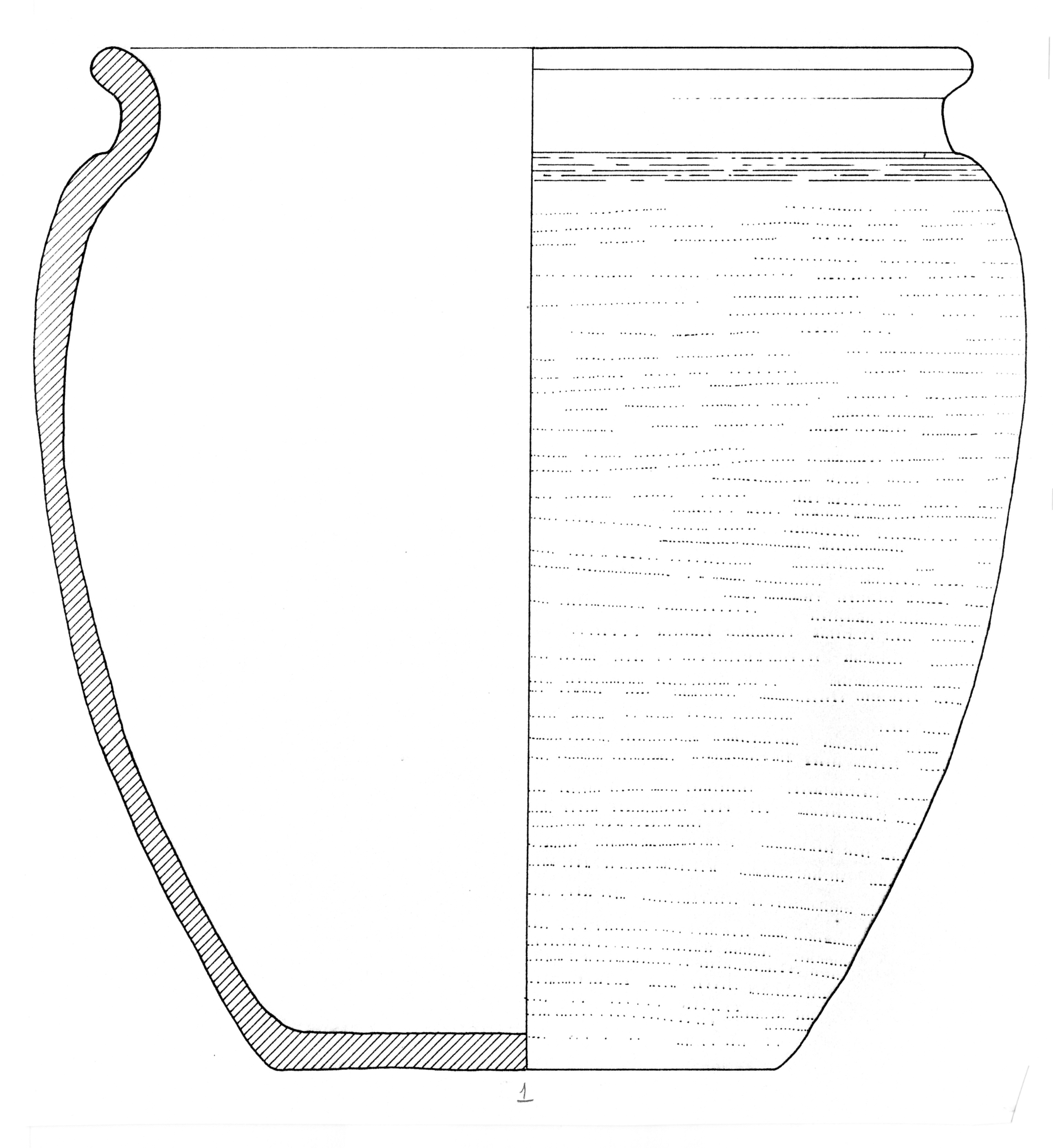 olla, Biella A1d (metà/ fine SECOLI/ I-II)