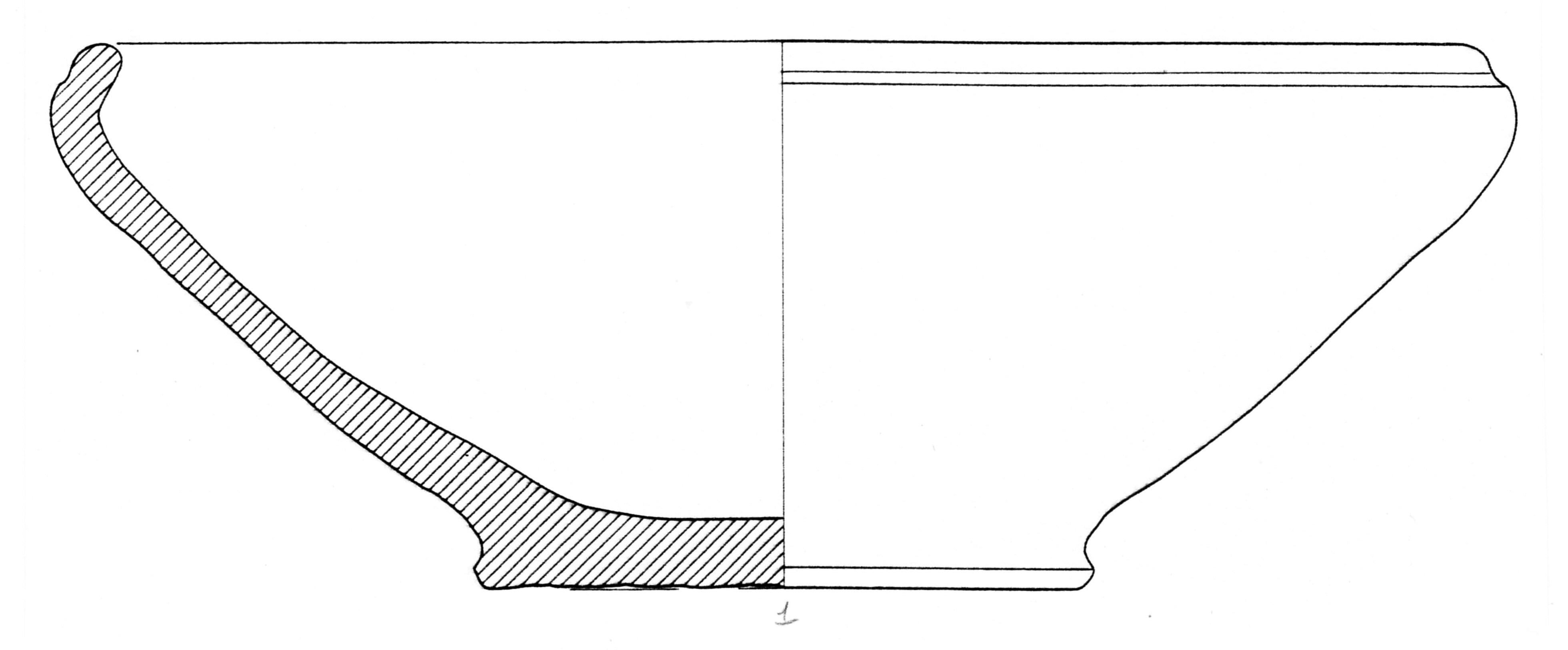 ciotola, Biella D1f (seconda metà SECOLI/ I)