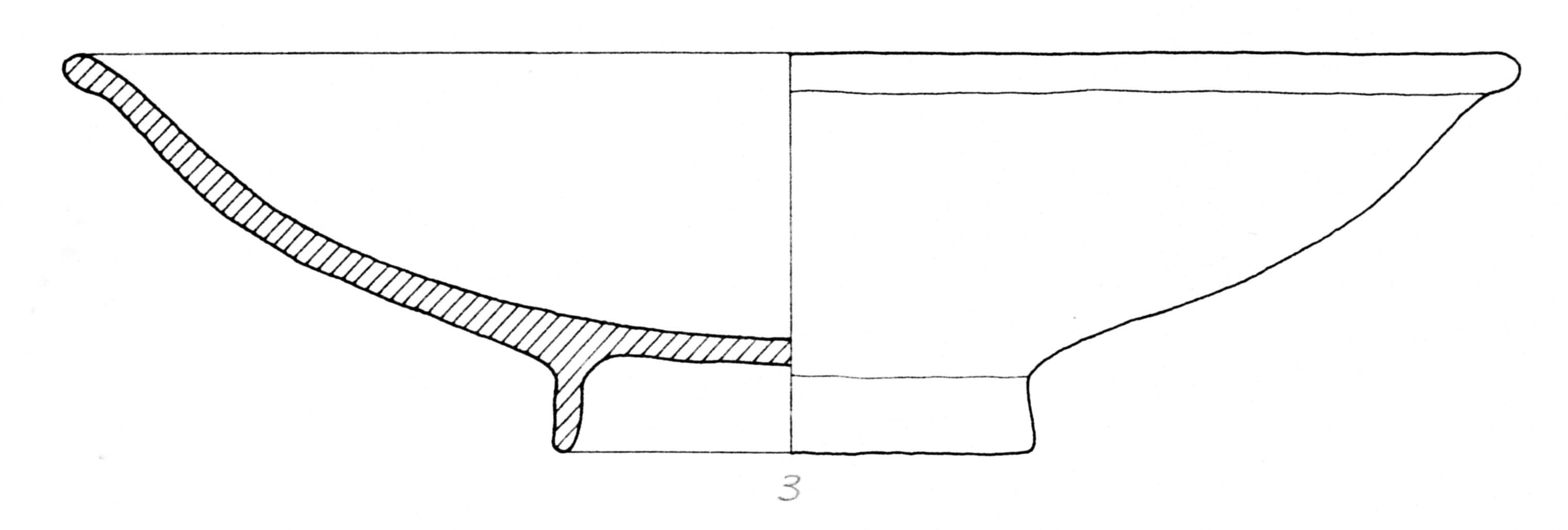 scodella, Dragendorff 37/32 (metà/ fine SECOLI/ I-II)