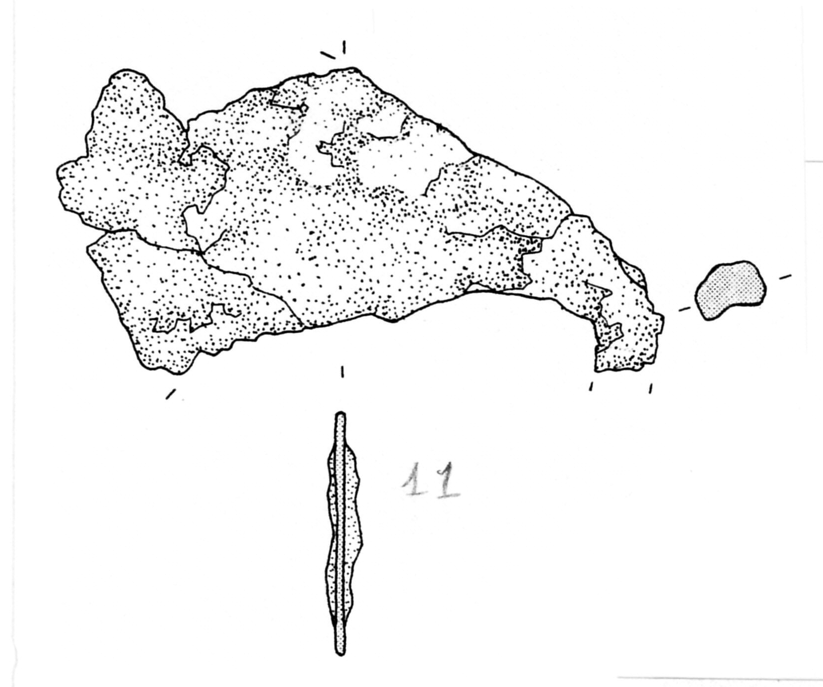 rasoio (fine/ inizio SECOLI/ I-II)