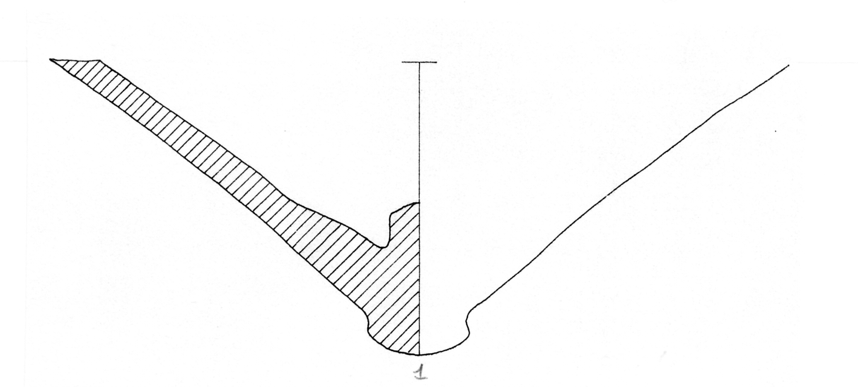 anfora, segata Dressel 6B (?) (fine/ inizio SECOLI/ I-II)