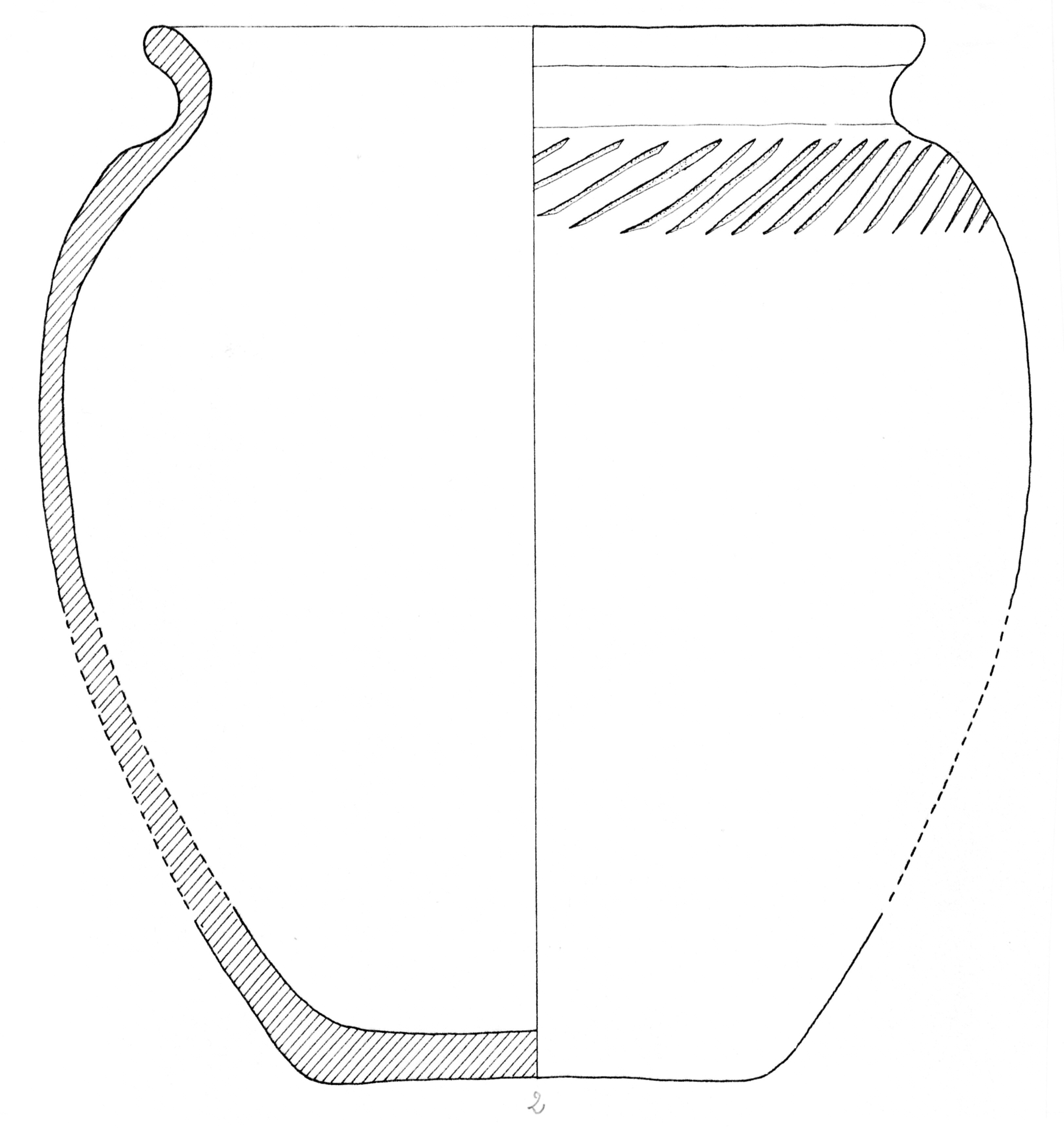 olla, A 1d; dec.2b (metà/ fine SECOLI/ ARCHI DI SECOLI/ I-II)