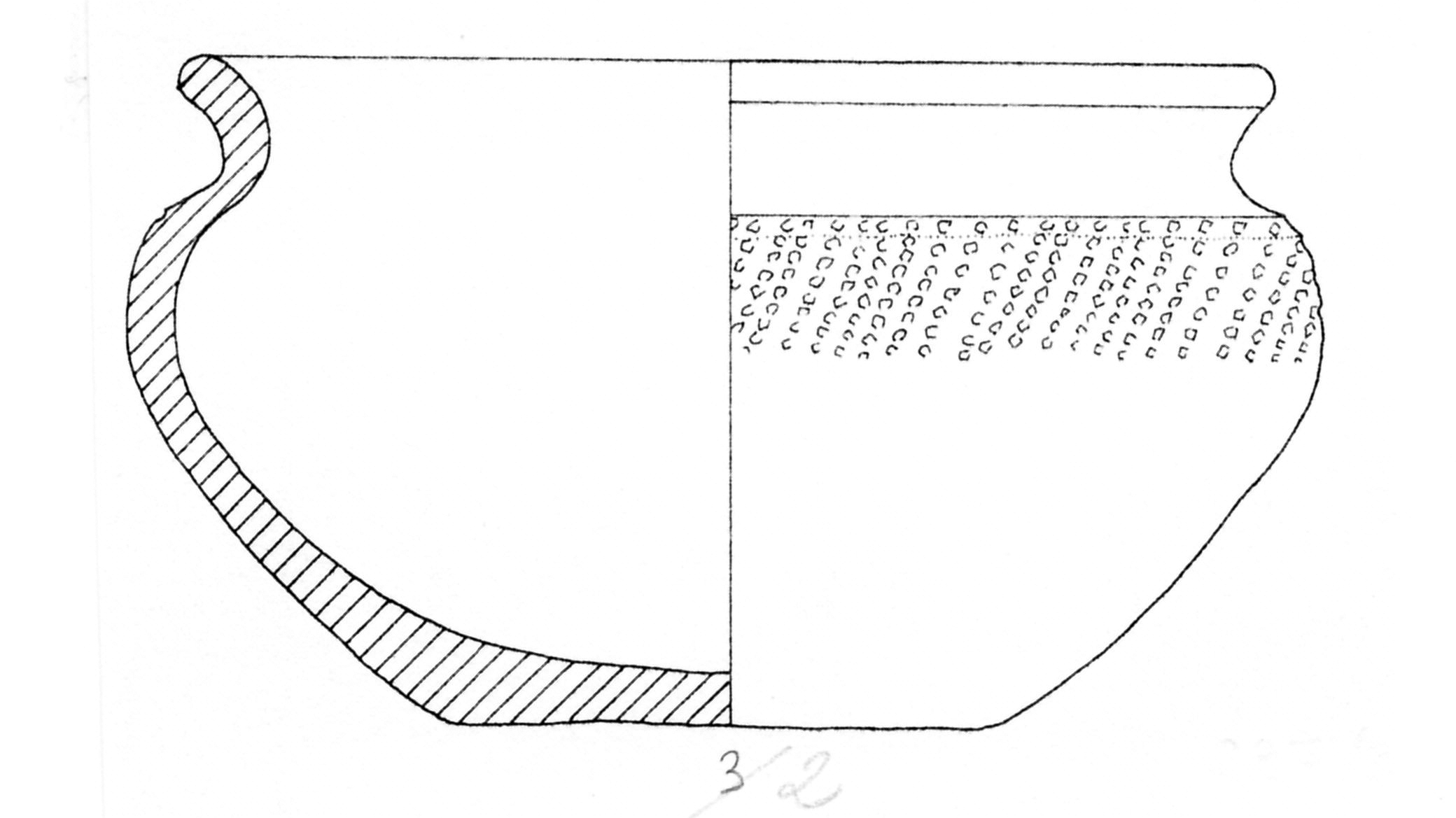 olla, A 5a; dec 3e (fine/ inizio SECOLI/ ARCHI DI SECOLI/ I-II)
