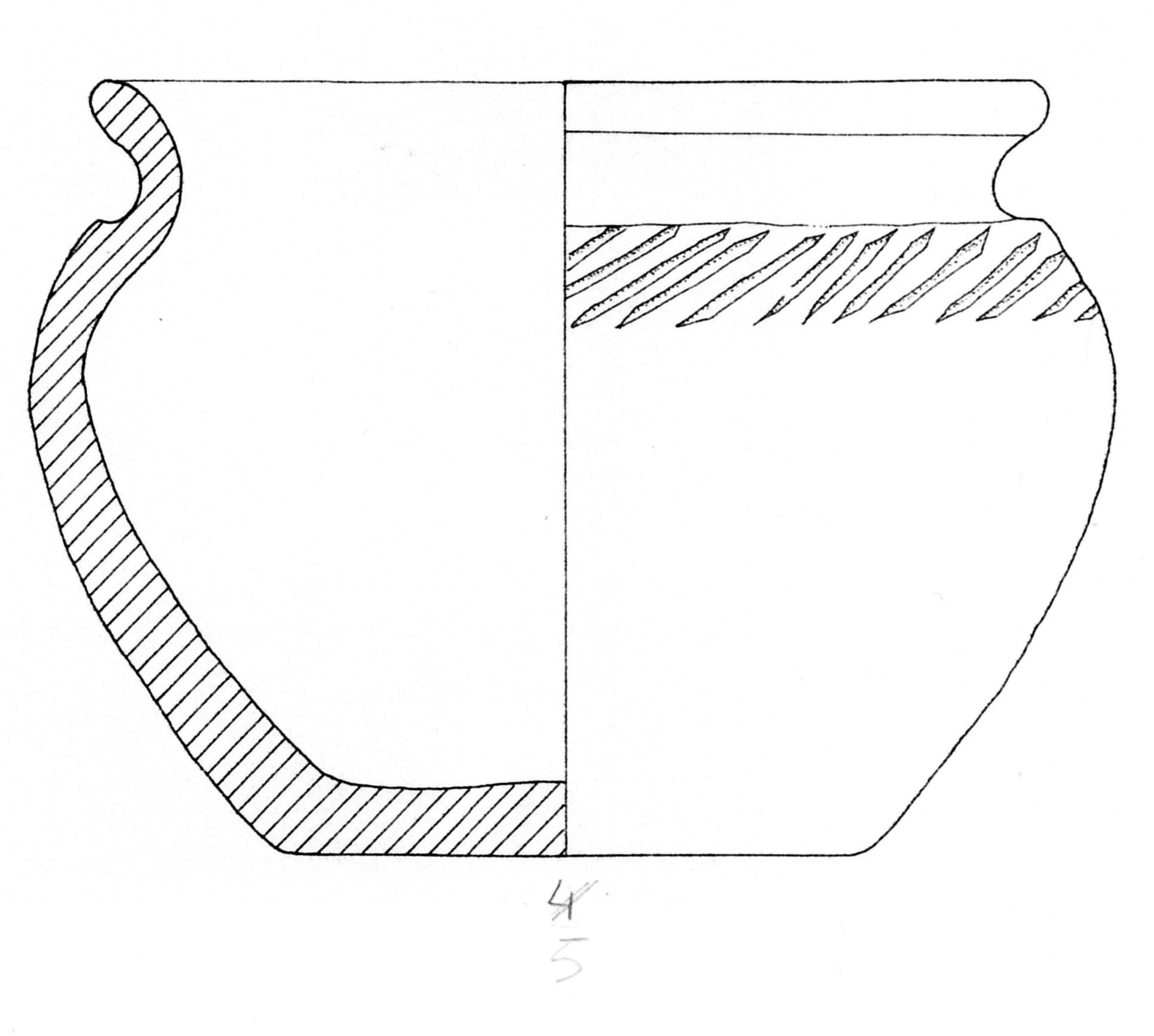 olla, Biella A5a (fine/ inizio SECOLI/ ARCHI DI SECOLI/ I-II)