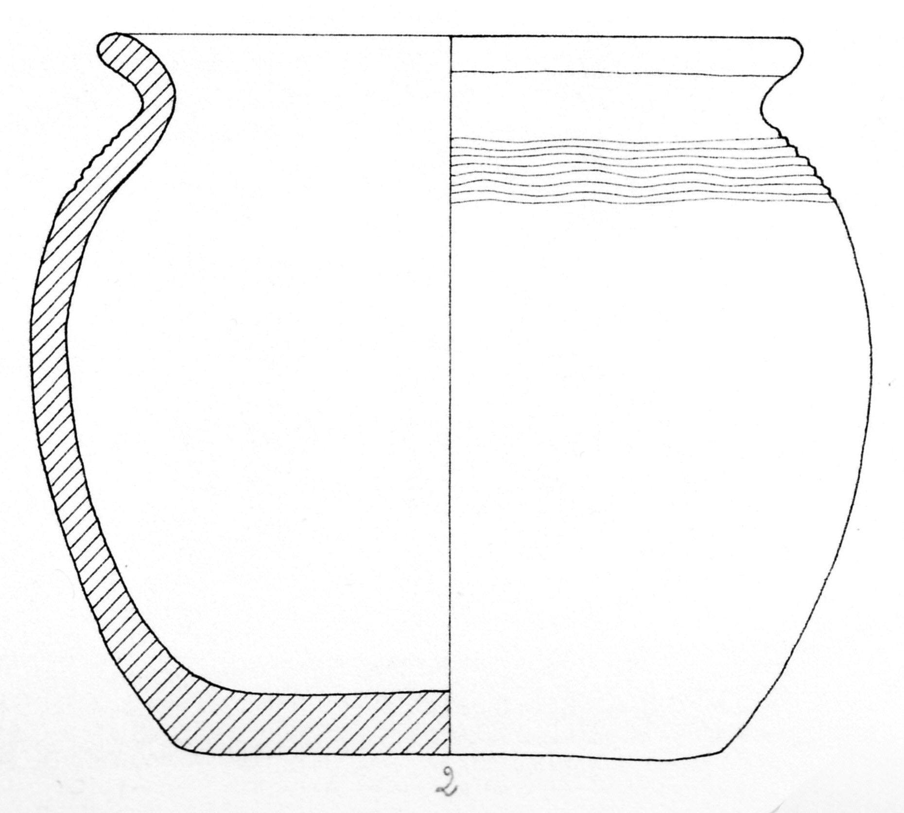 olla, A 4a; dec. 1b (primo quarto SECOLI/ II)