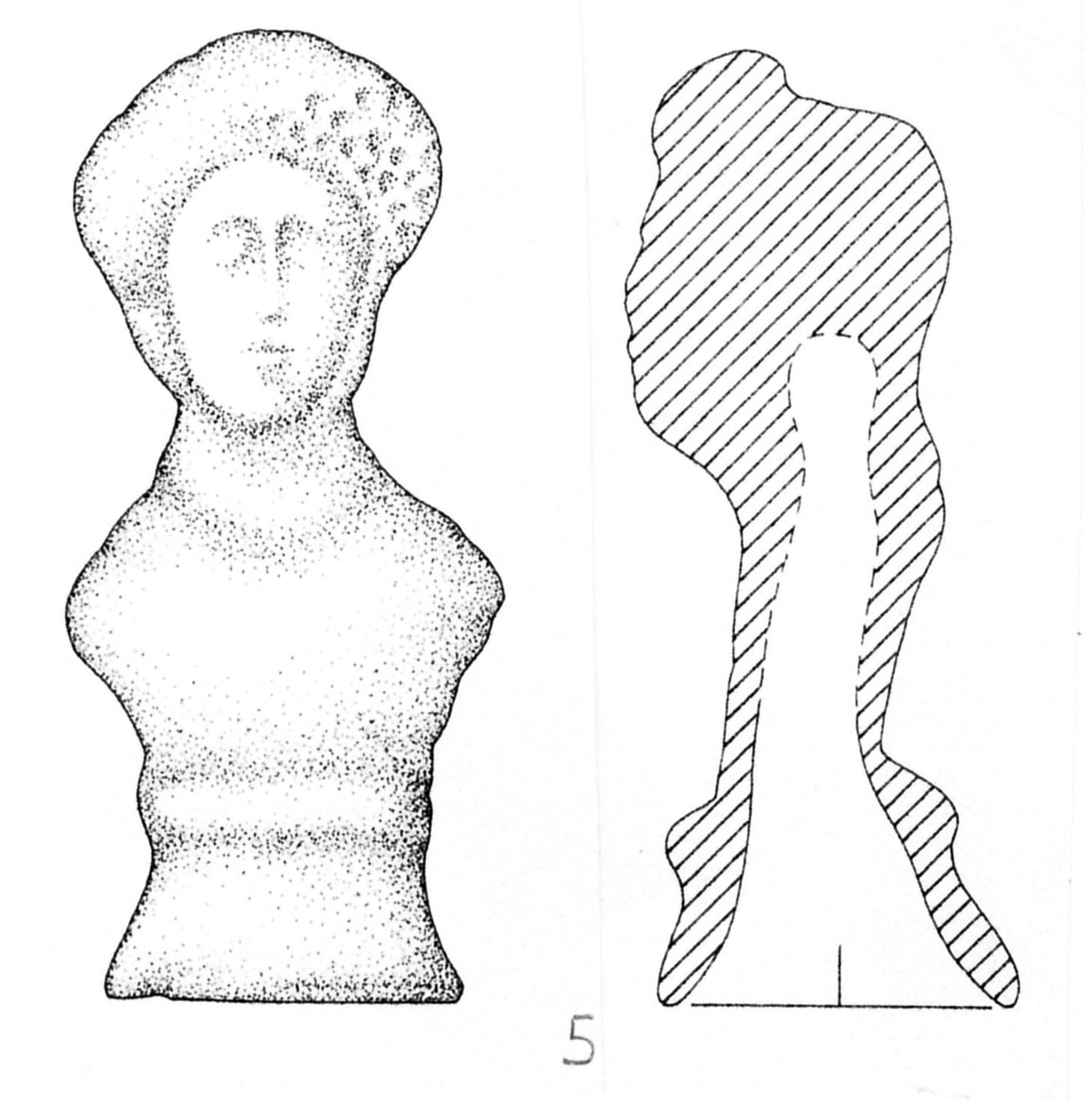 busto/ femminile (seconda metà SECOLI/ I)