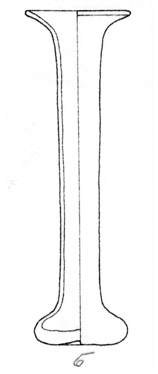 unguentario, Isings 28 b/82 B1 (ultimo quarto SECOLI/ I)