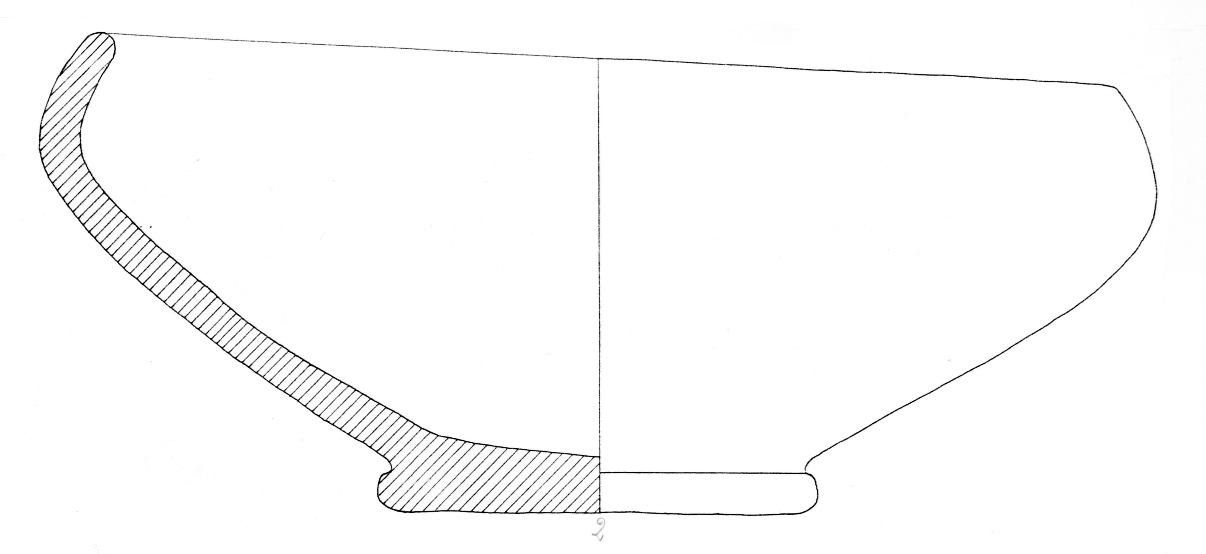 ciotola, D 1b (fine SECOLI/ I)