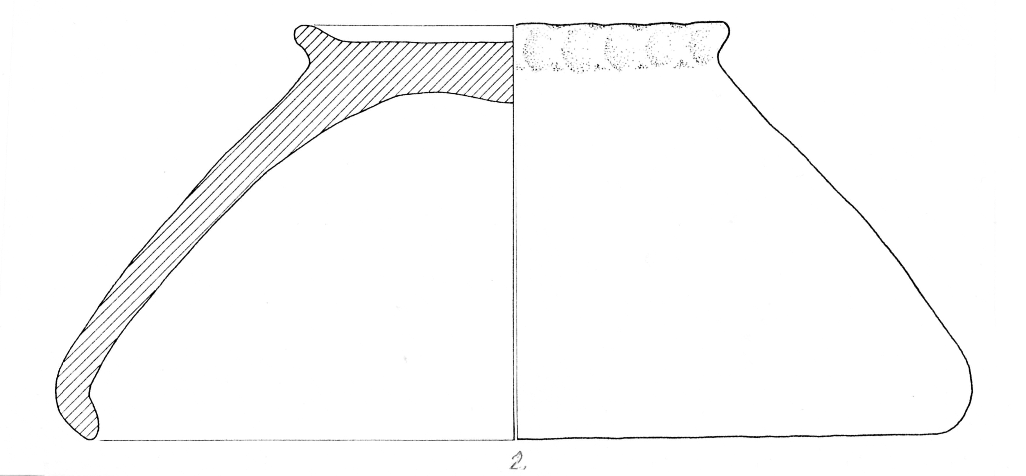 ciotola, D 2a (metà/ fine SECOLI/ ARCHI DI SECOLI/ I-II)