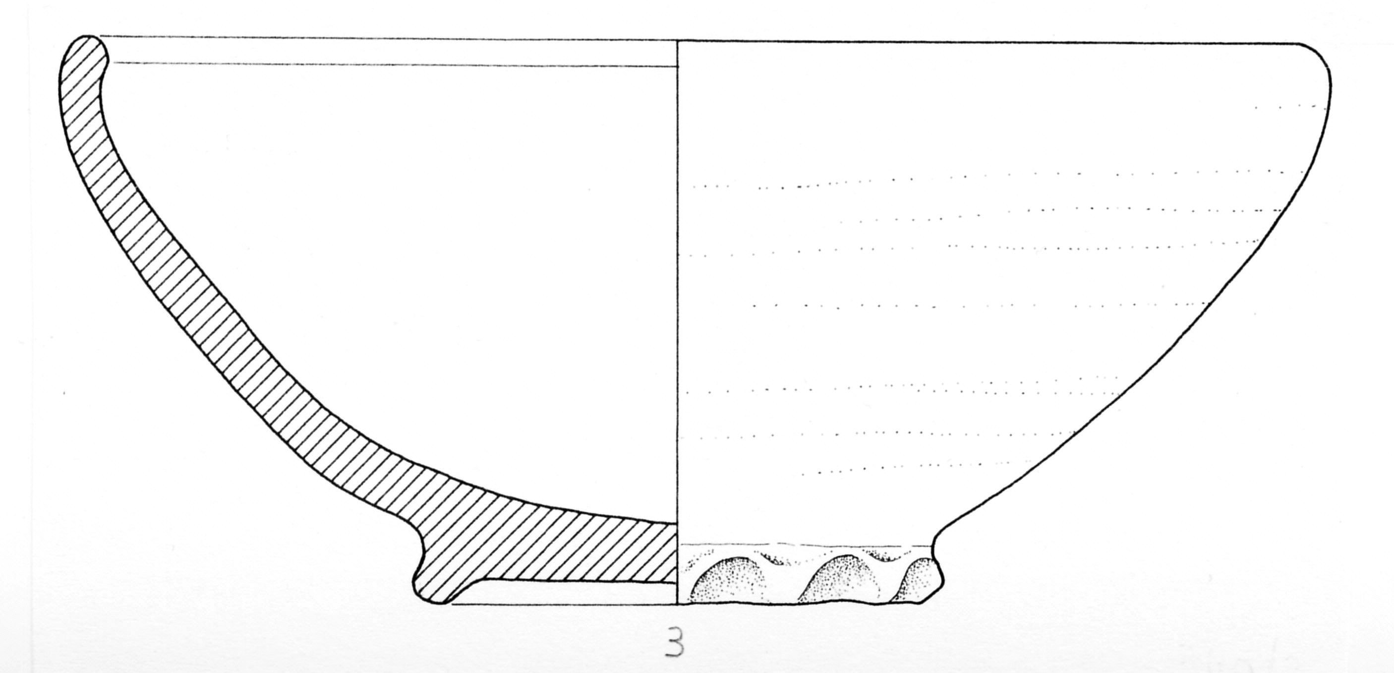 ciotola, D 2a (metà/ metà SECOLI/ ARCHI DI SECOLI/ I-II)