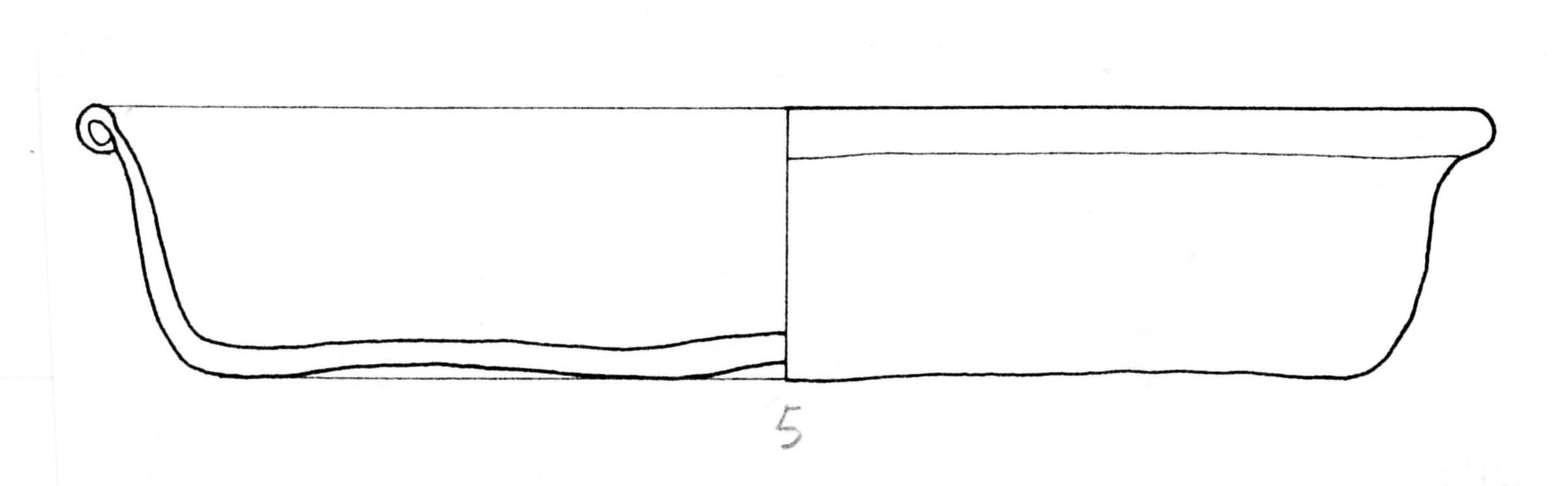 piatto, Isings 46 a (metà/ metà SECOLI/ ARCHI DI SECOLI/ I-II)