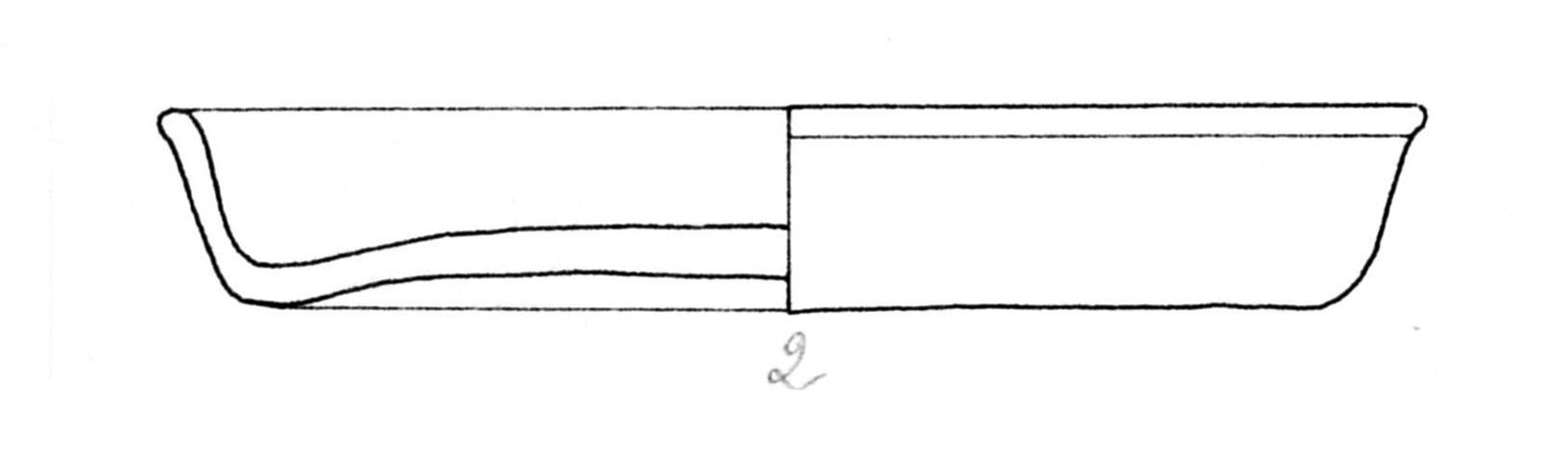 piatto, Isings 46 a (metà/ metà SECOLI/ ARCHI DI SECOLI/ I-II)