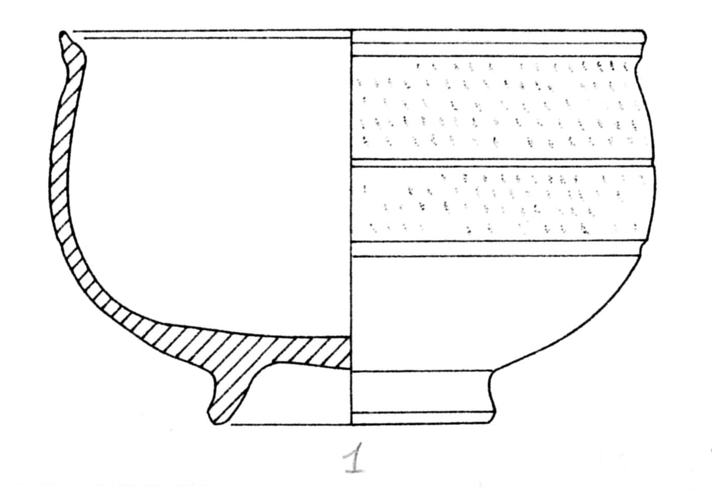 coppa, E 1a (SECOLI/ ARCHI DI SECOLI/ III-IV)