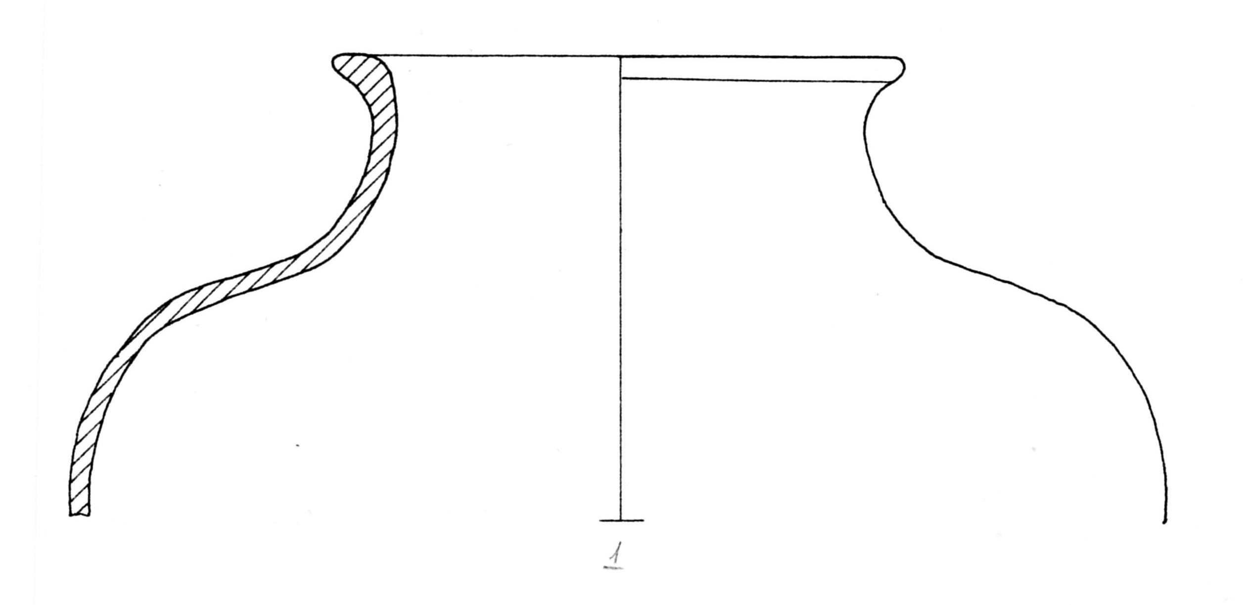 olla, A 8b (metà/ inizio SECOLI/ ARCHI DI SECOLI/ I-II)