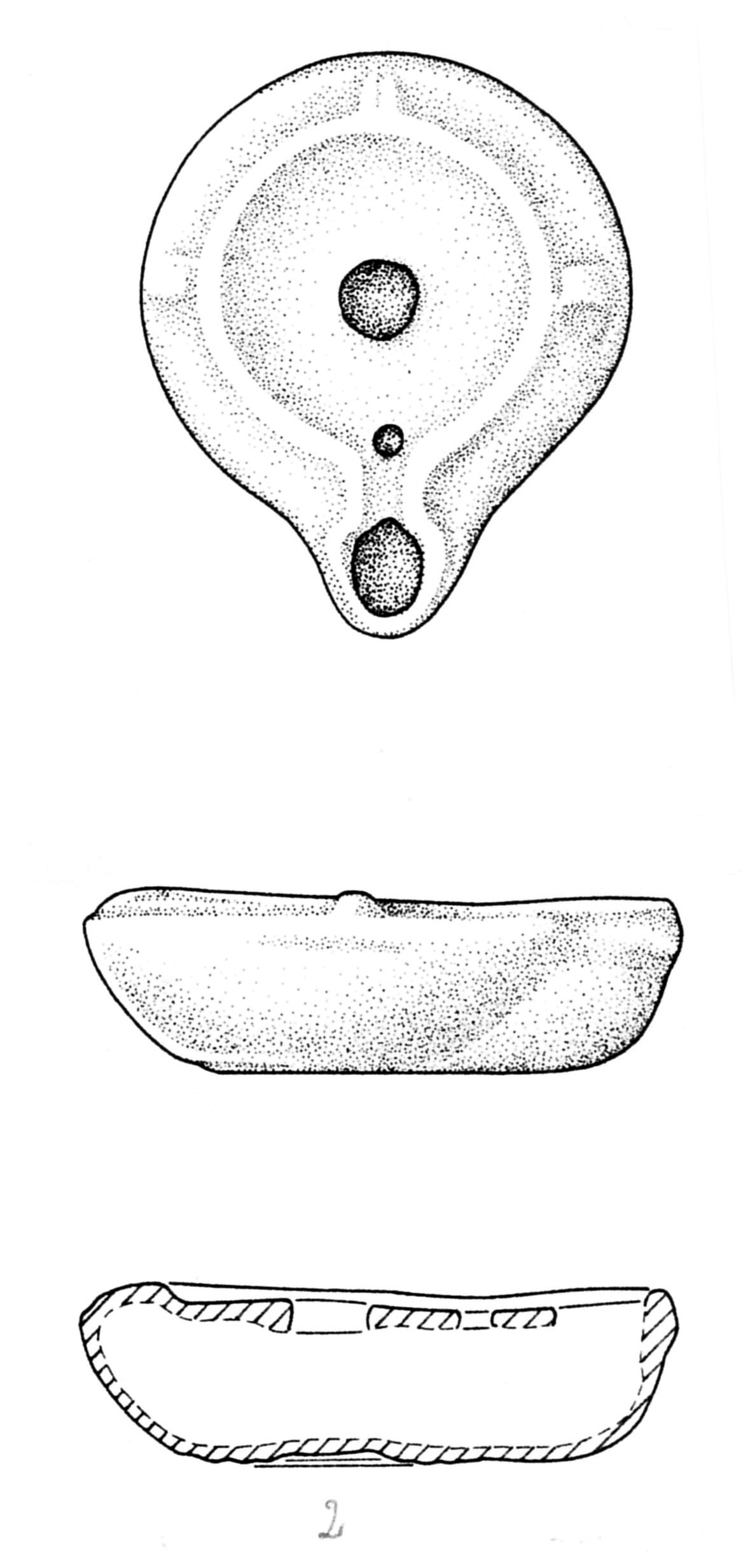 lucerna, Loeschcke X-Kurzform (seconda metà SECOLI/ II)
