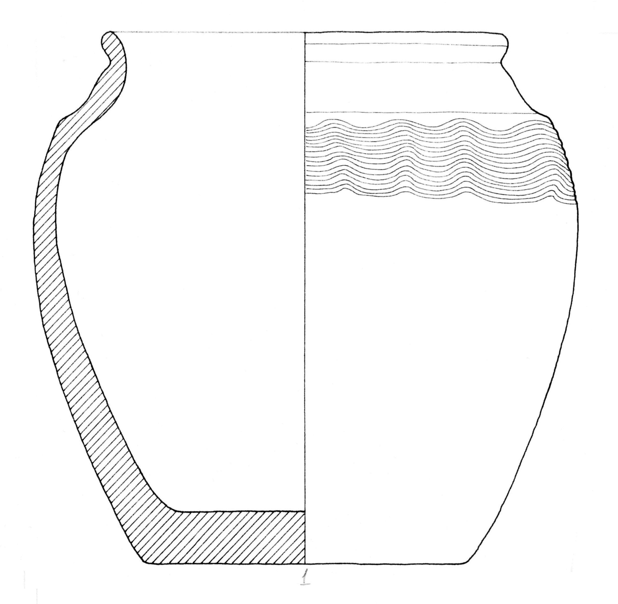 olla, Biella A1e (fine/ inizio SECOLI/ ARCHI DI SECOLI/ I-II)
