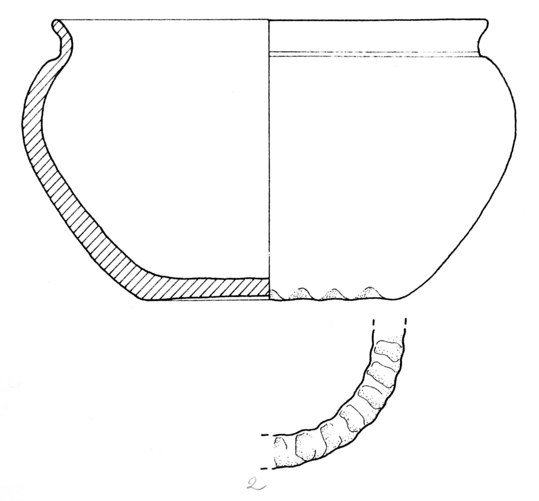 olla, Biella A5a (fine/ inizio SECOLI/ ARCHI DI SECOLI/ I-II)