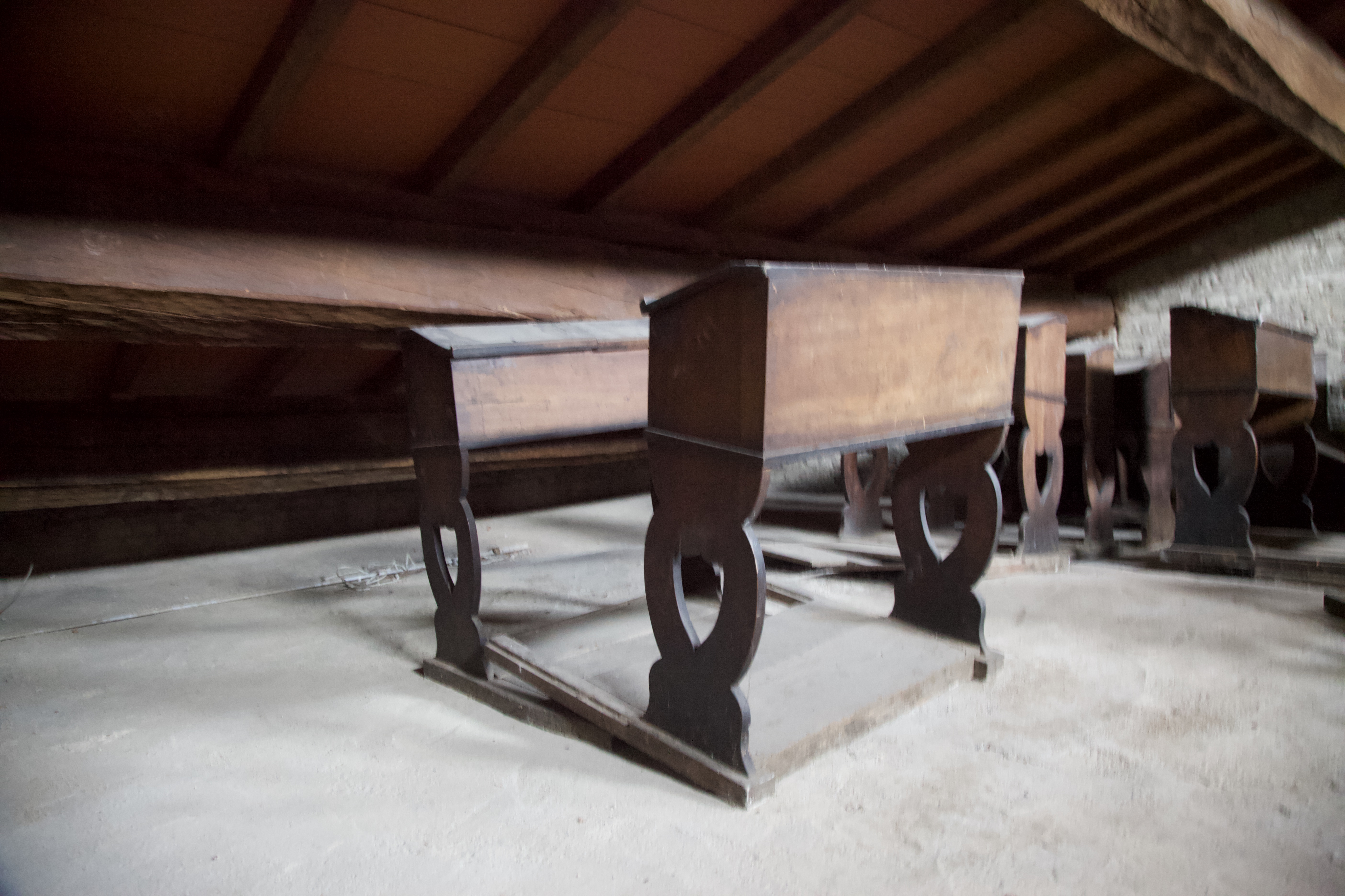 panca con schienale - ambito ebraico (inizio XIX)