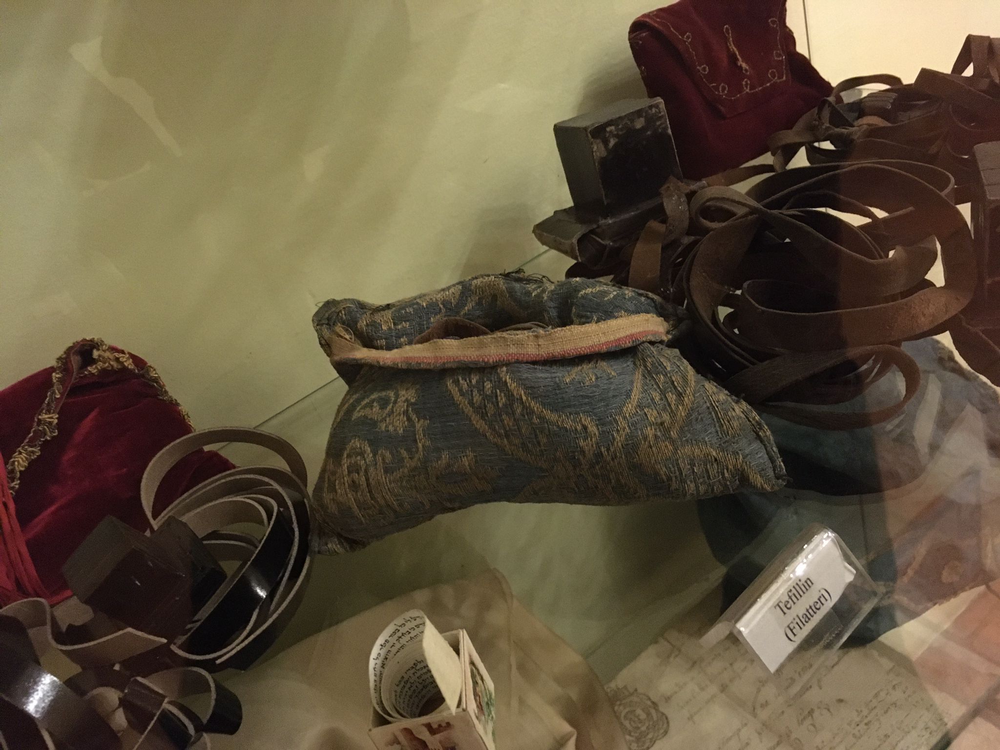 borsa da tefillin - ambito ebraico (fine XVI)