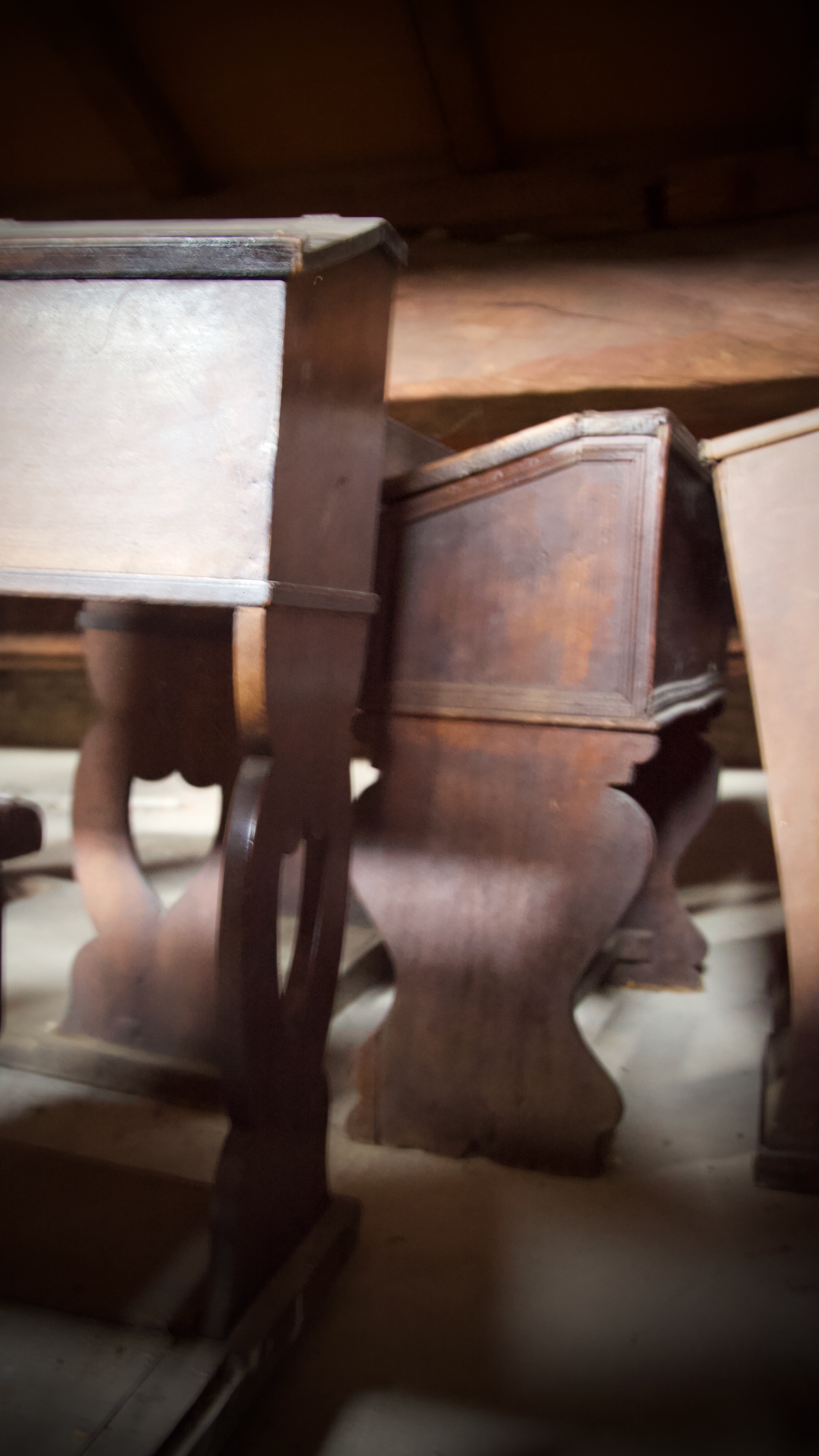 panca con schienale - ambito ebraico (fine XVII)