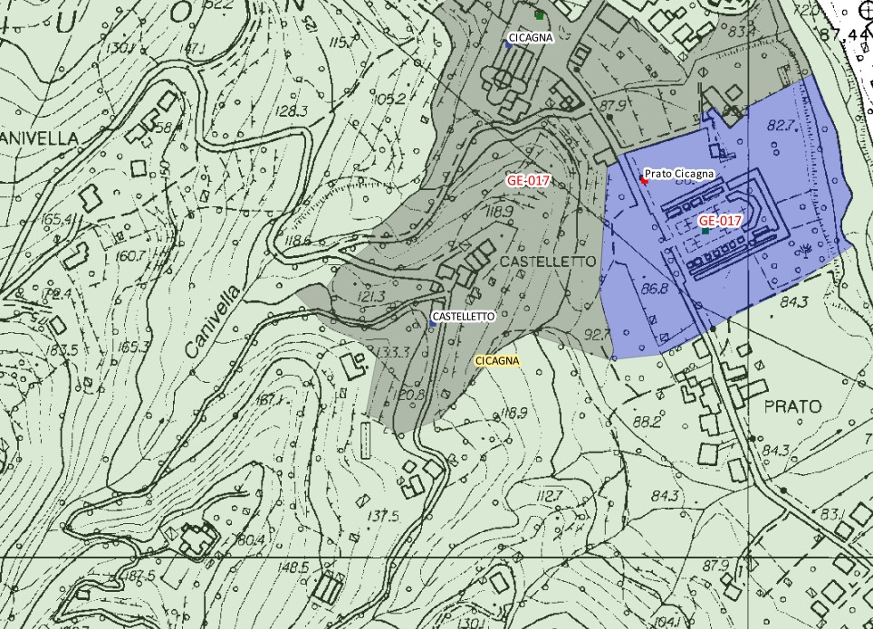 Monte Castelletto (struttura di fortificazione, accampamento fortificato) - Cicagna (GE)  (PERIODIZZAZIONI/ STORIA/ Età medievale)