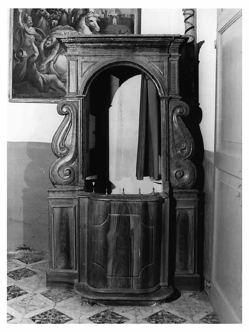 confessionale - ambito bitontino (sec. XVIII)