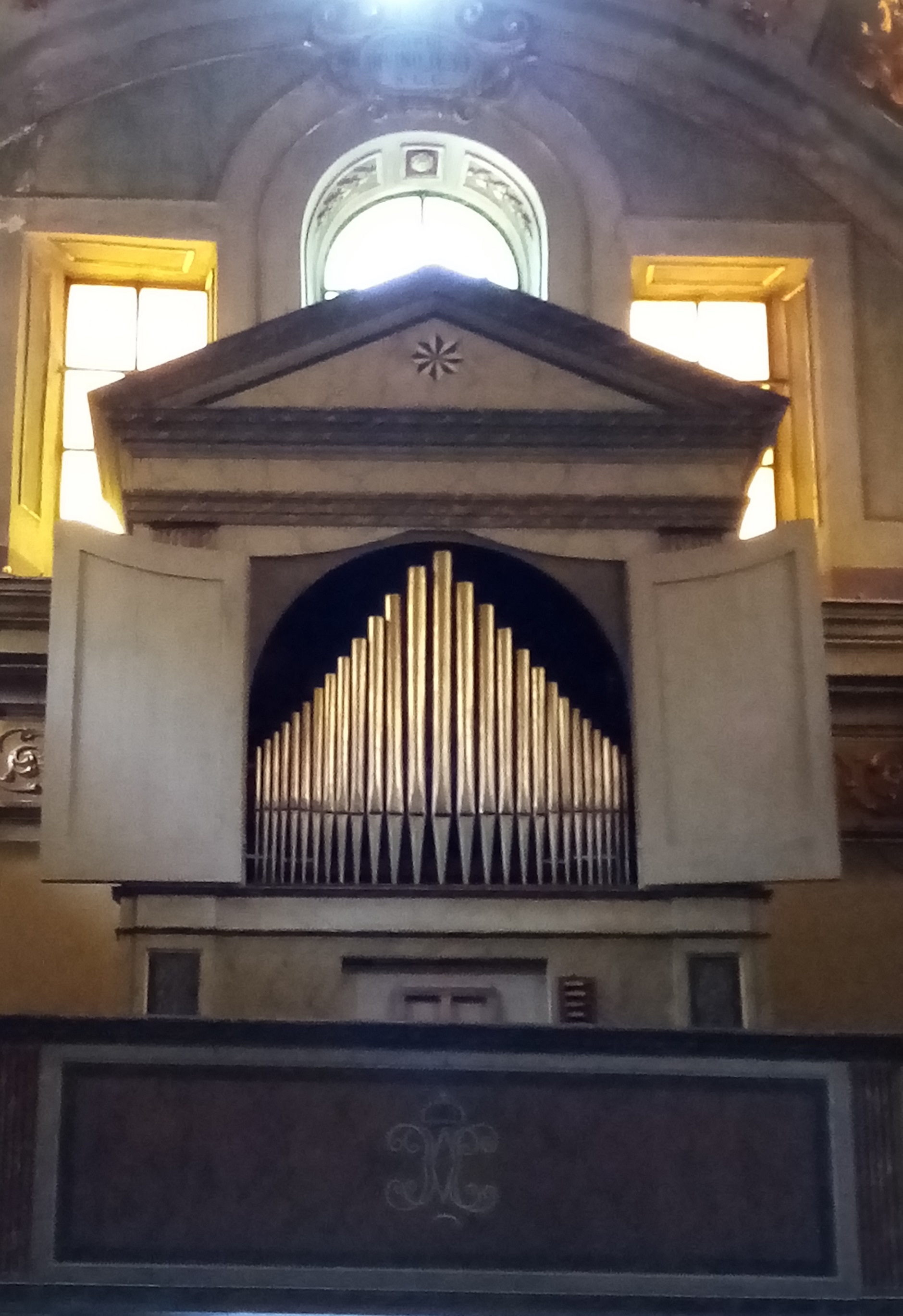 organo di Bruna Felice Maria (attribuito) (secondo quarto sec. XIX)