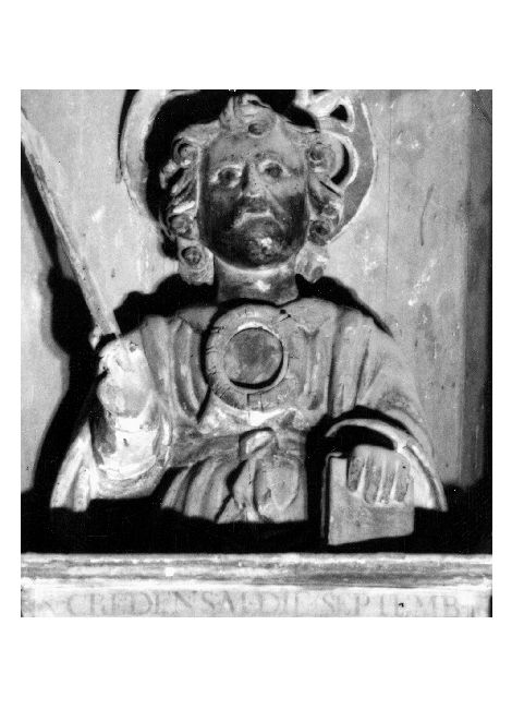San Credens (?) (scultura) - ambito pugliese (fine/ inizio secc. XVI/ XVII)