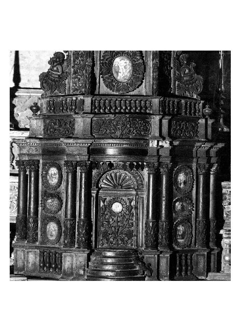 tabernacolo - ambito pugliese (prima metà sec. XVII)