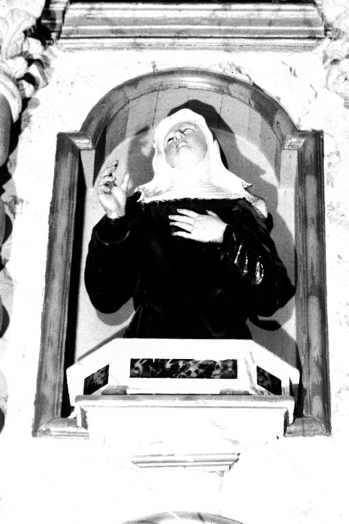 Santa Veronica Giuliani (scultura) - ambito Italia meridionale (primo quarto sec. XVIII)