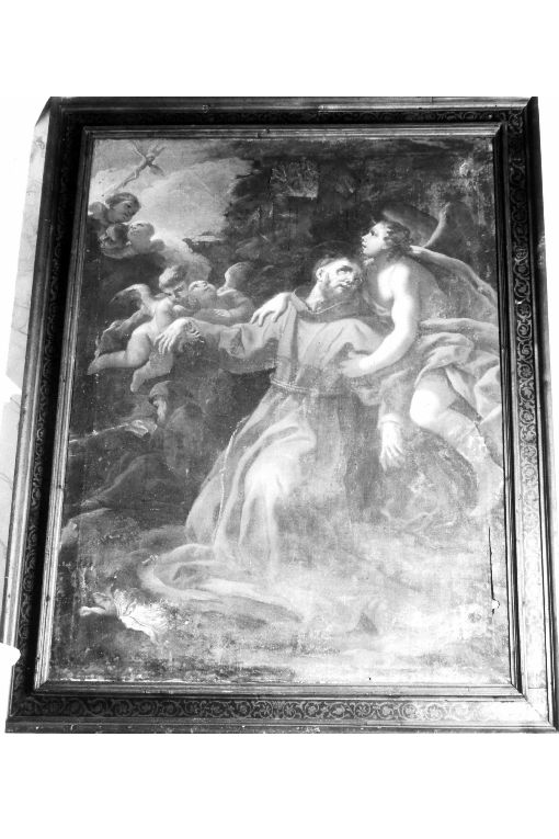 cornice di dipinto - bottega pugliese (ultimo quarto sec. XVII)