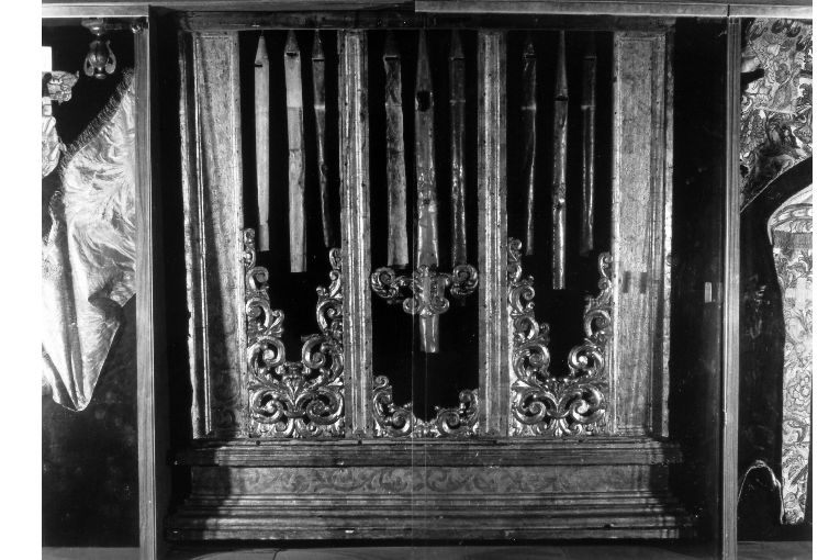 organo, frammento - produzione napoletana (fine sec. XVII)