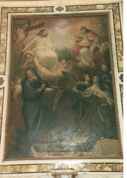 Trinità (dipinto) di Gigante Domenico (secc. XVIII/ XIX)