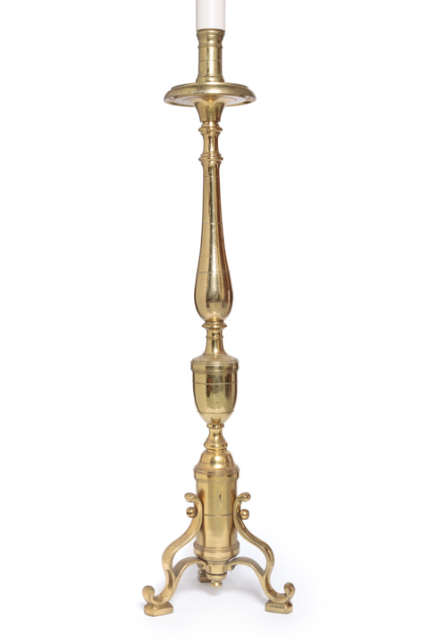 candelabro, serie - bottega Italia meridionale (metà/ metà secc. XVIII/ XIX)