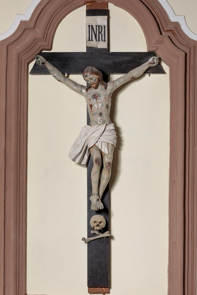 Cristo crocifisso (crocifisso) - bottega molisana (XVIII)