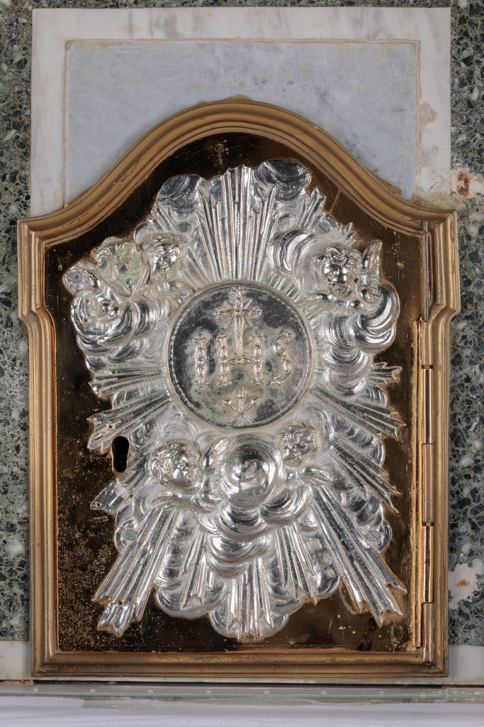 sportello di tabernacolo, elemento d'insieme - bottega Italia meridionale (sec. XVIII)