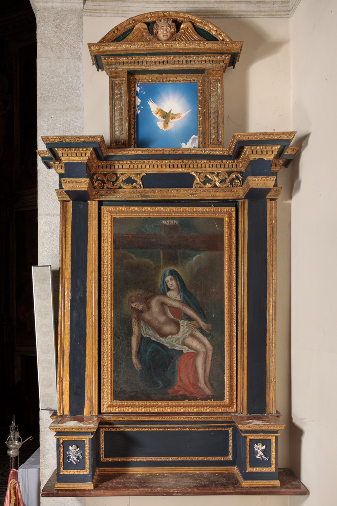 dossale, coppia - bottega napoletana (sec. XVII)