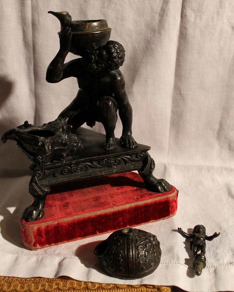 Atlante (calamaio) di Calzetta Severo detto Severo da Ravenna (cerchia) (primo quarto XVI)