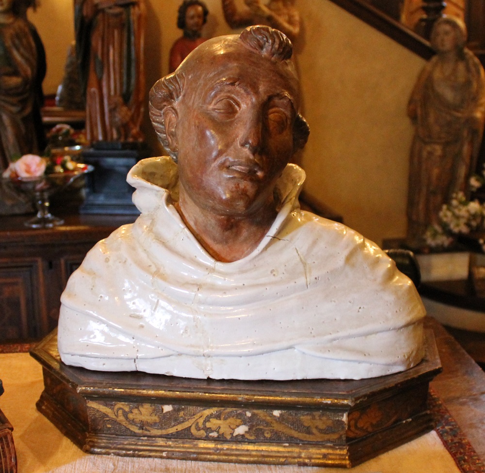 santo certosino (statua) - bottega robbiana (seconda metà XVI)