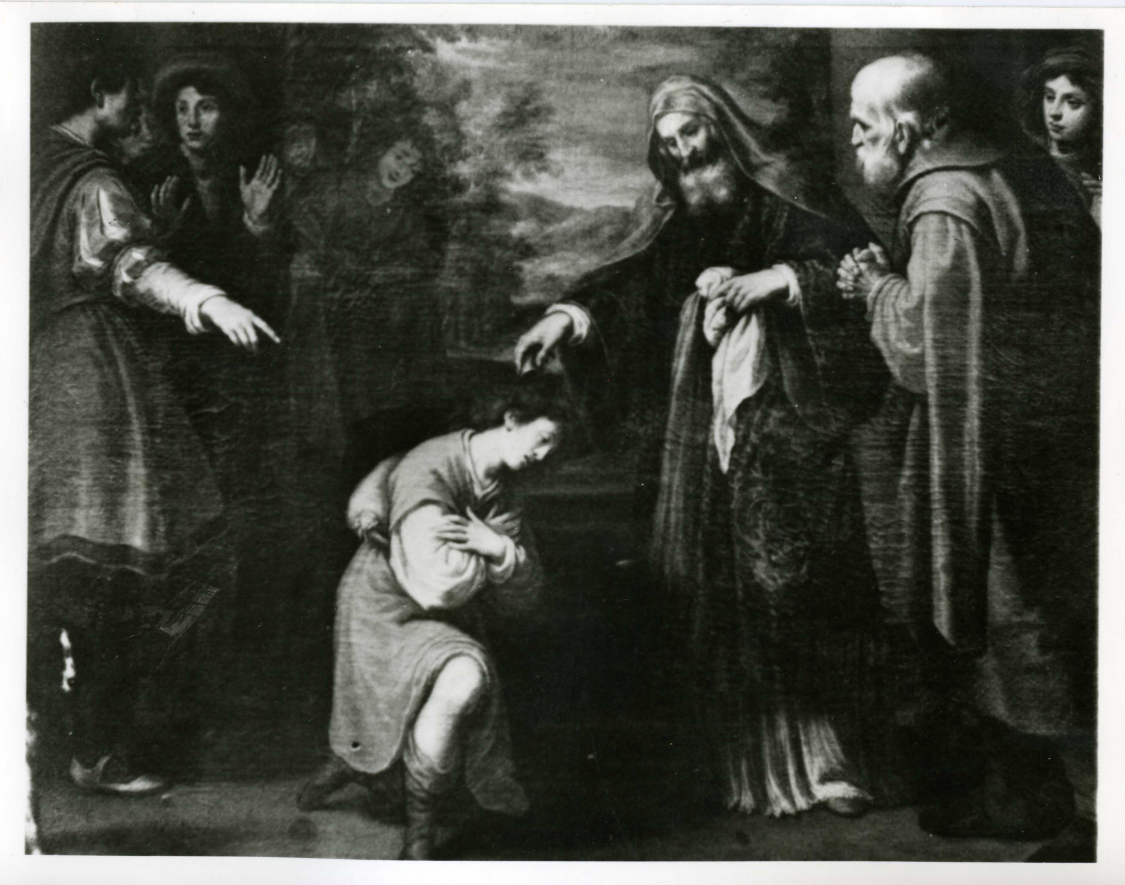 unzione di David (dipinto) di Lippi Lorenzo (attribuito) (sec. XVII)